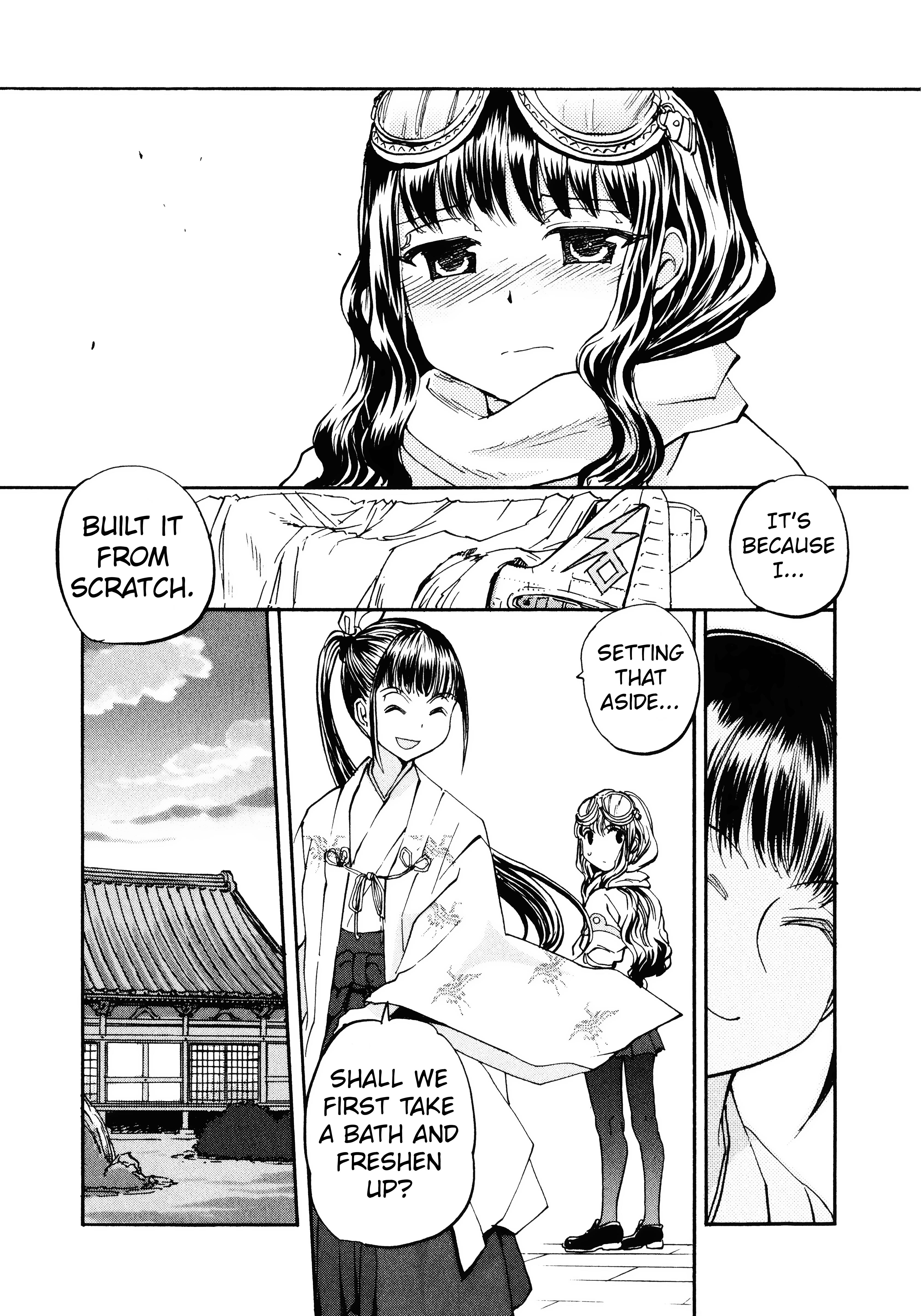 Shidenkai No Maki - Vol.3 Chapter 15: Airplane Shrine