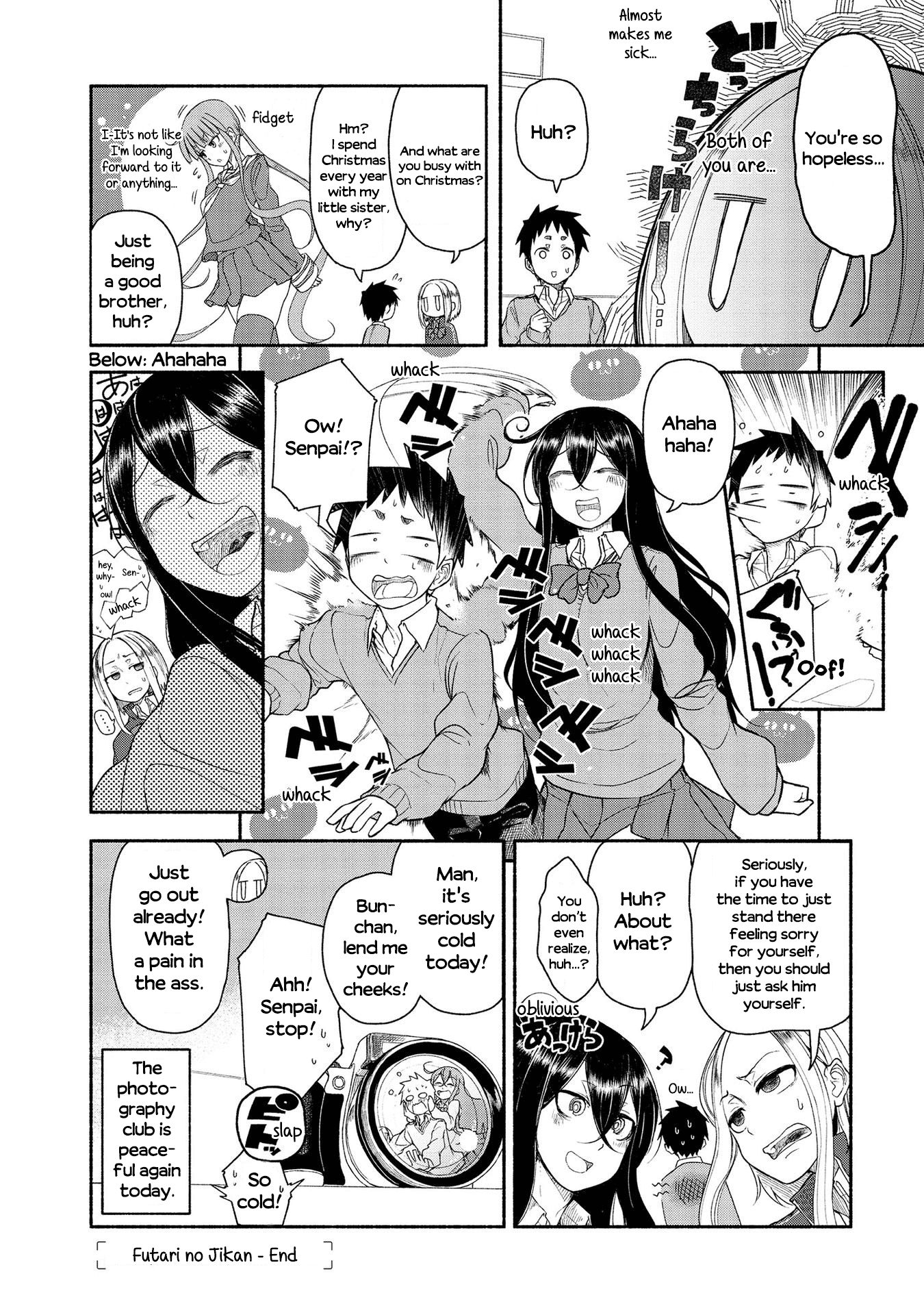 Futari No Jikan (Onio) - Vol.2 Chapter 17.2: Senpai Saw