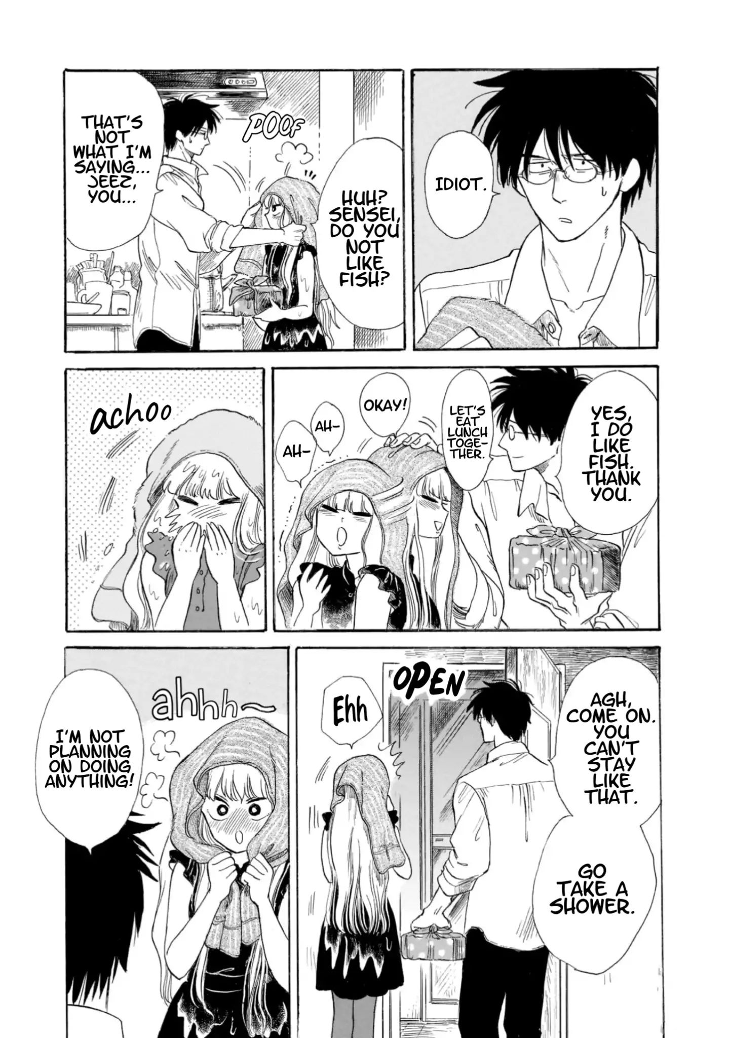 Shiota-Sensei To Amai-Chan - Chapter 17: Mackerel In Miso