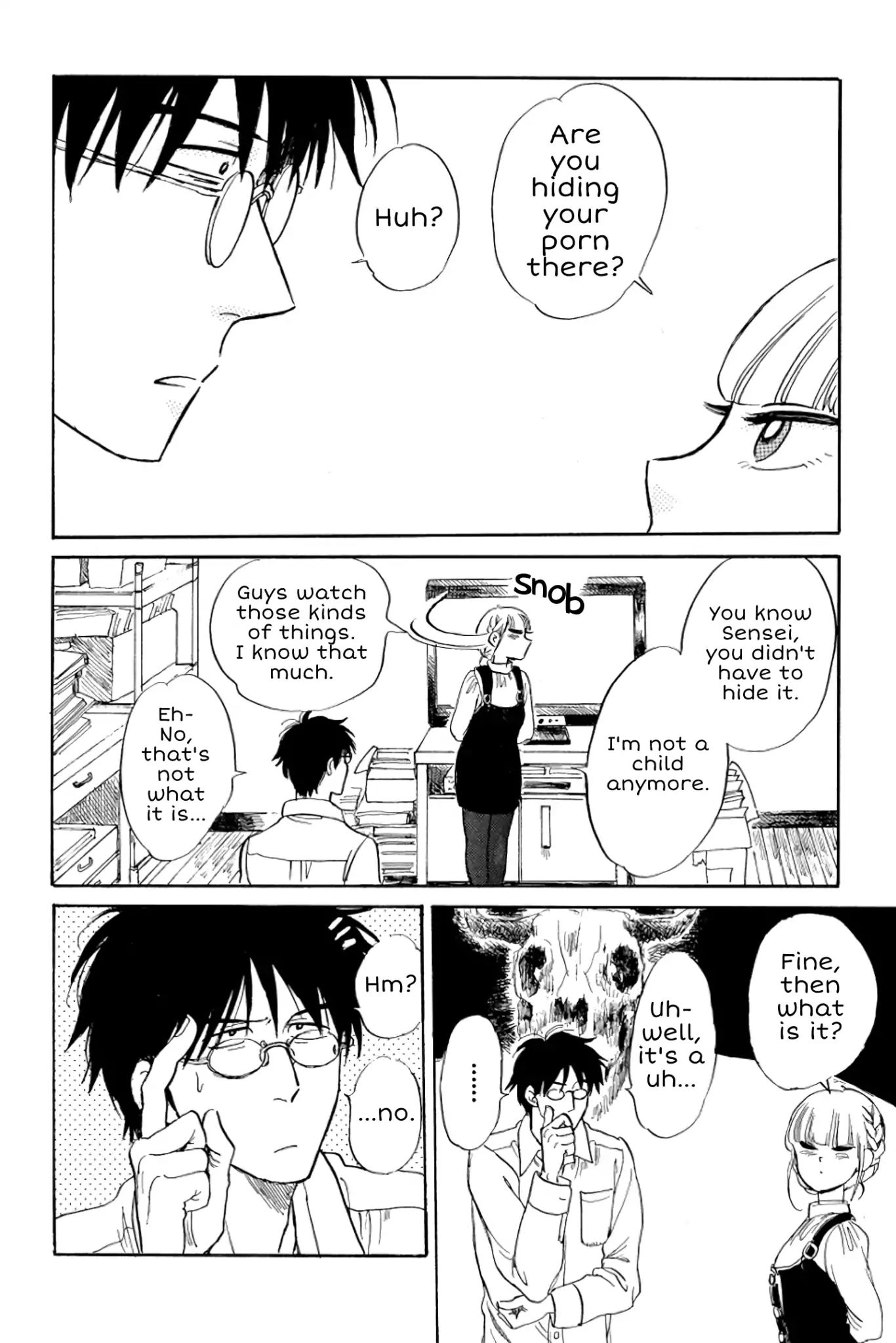 Shiota-Sensei To Amai-Chan - Chapter 25: Skeleton In The Closet