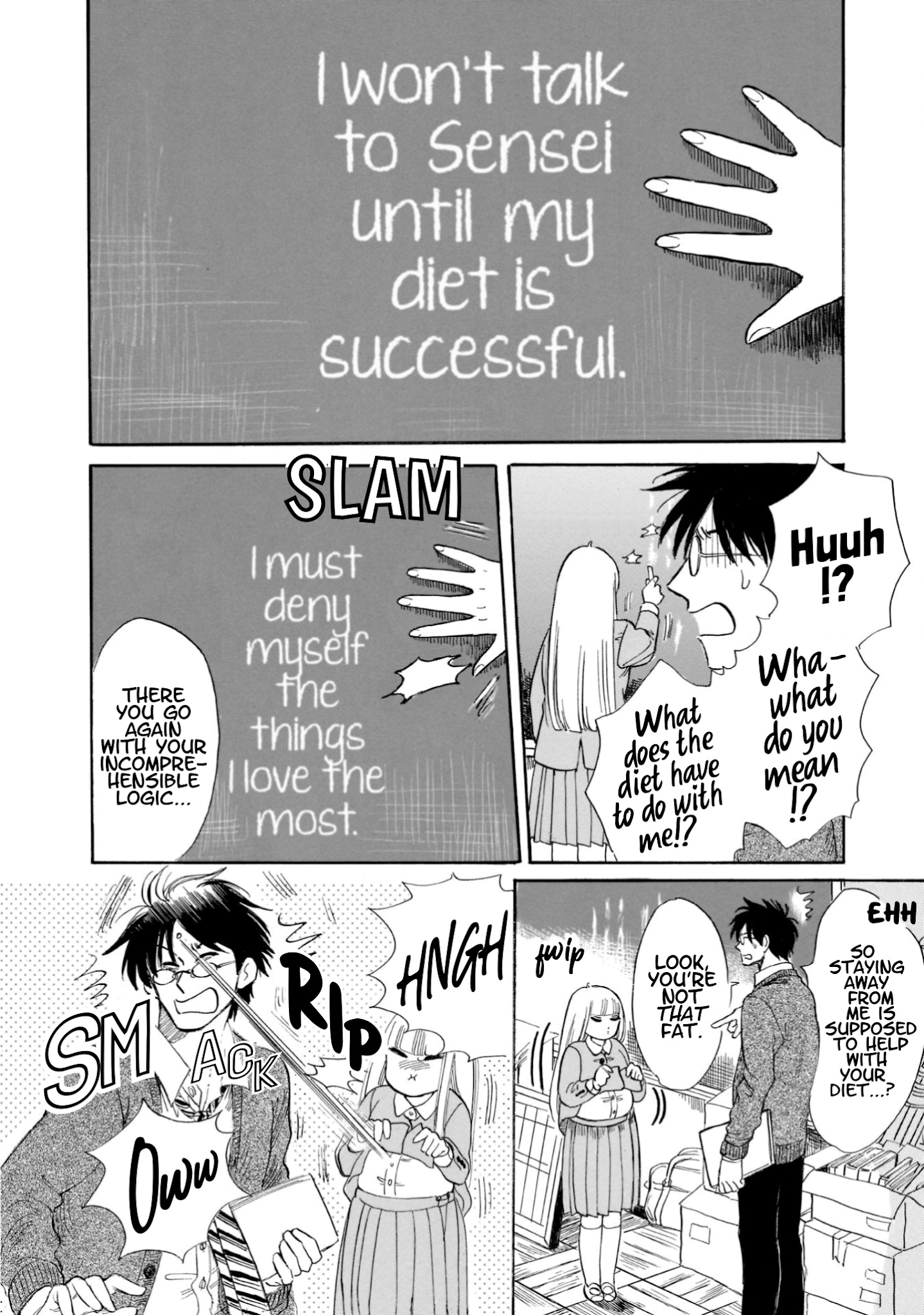 Shiota-Sensei To Amai-Chan - Chapter 20: Diet