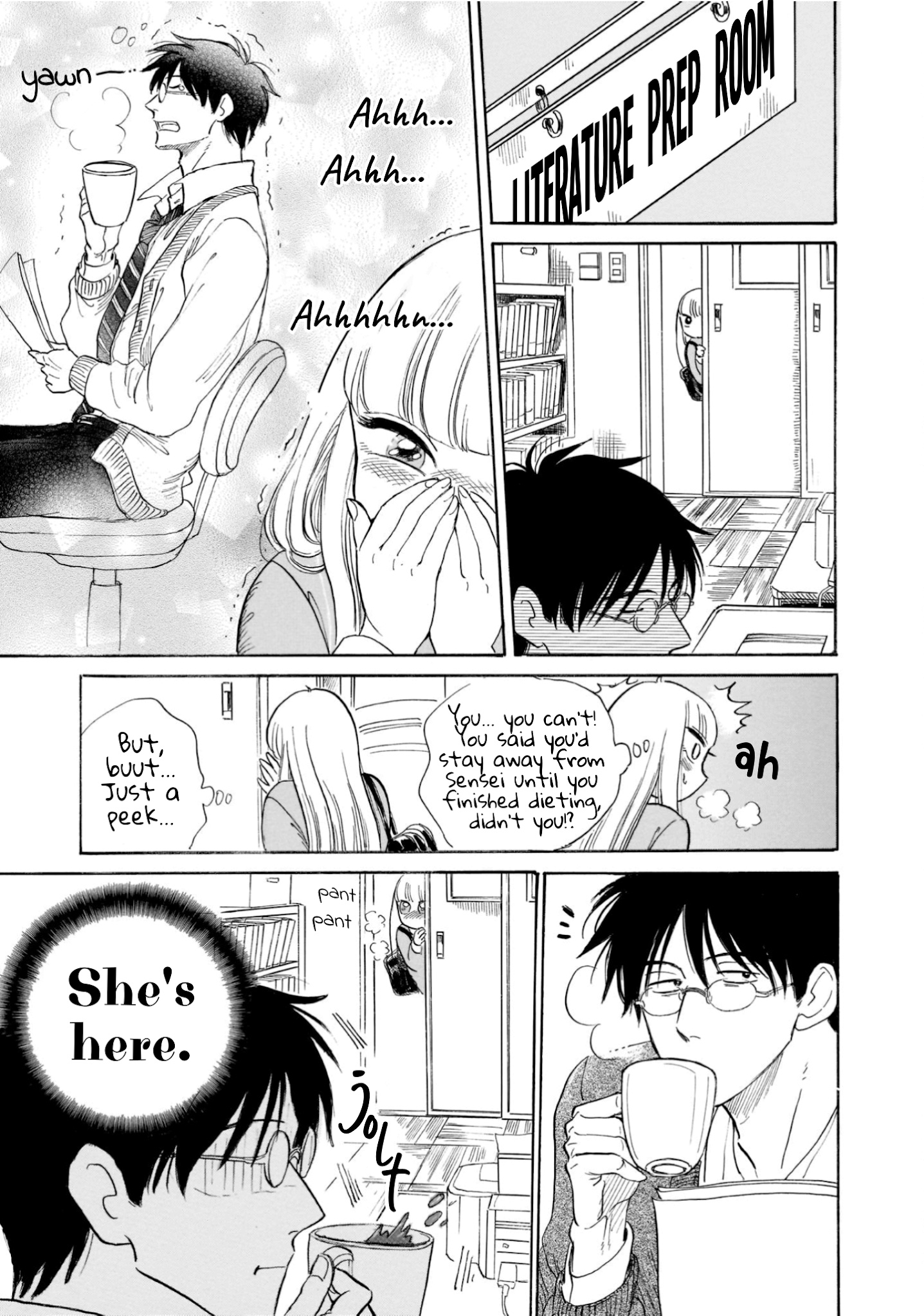 Shiota-Sensei To Amai-Chan - Chapter 20: Diet