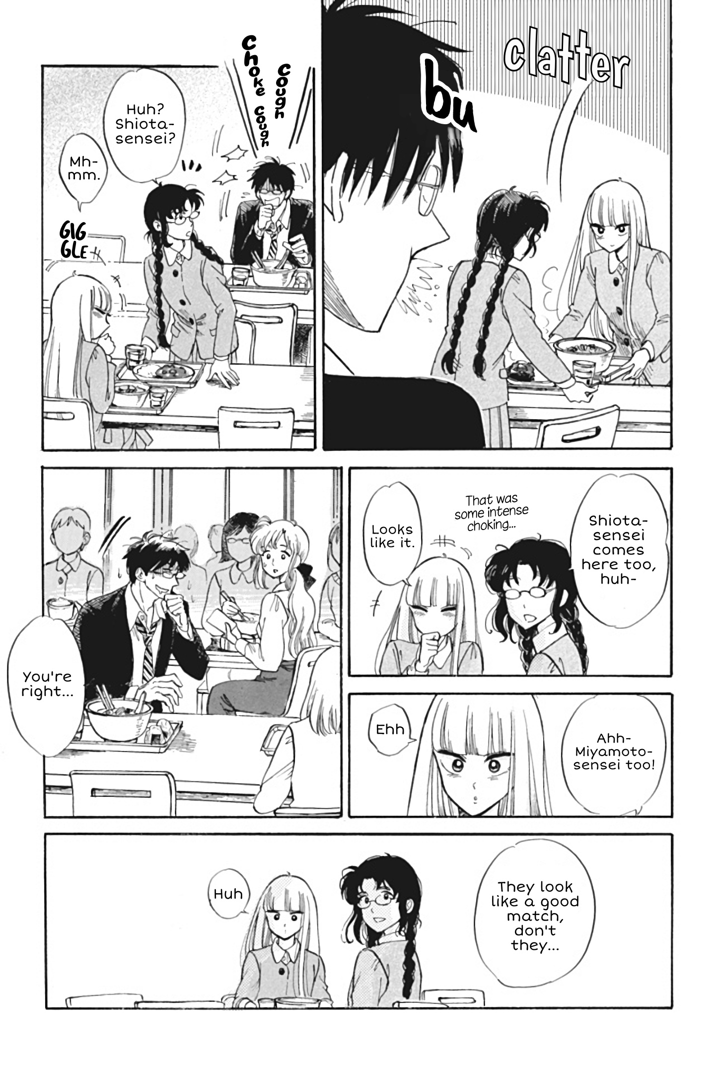 Shiota-Sensei To Amai-Chan - Chapter 27: Cafeteria