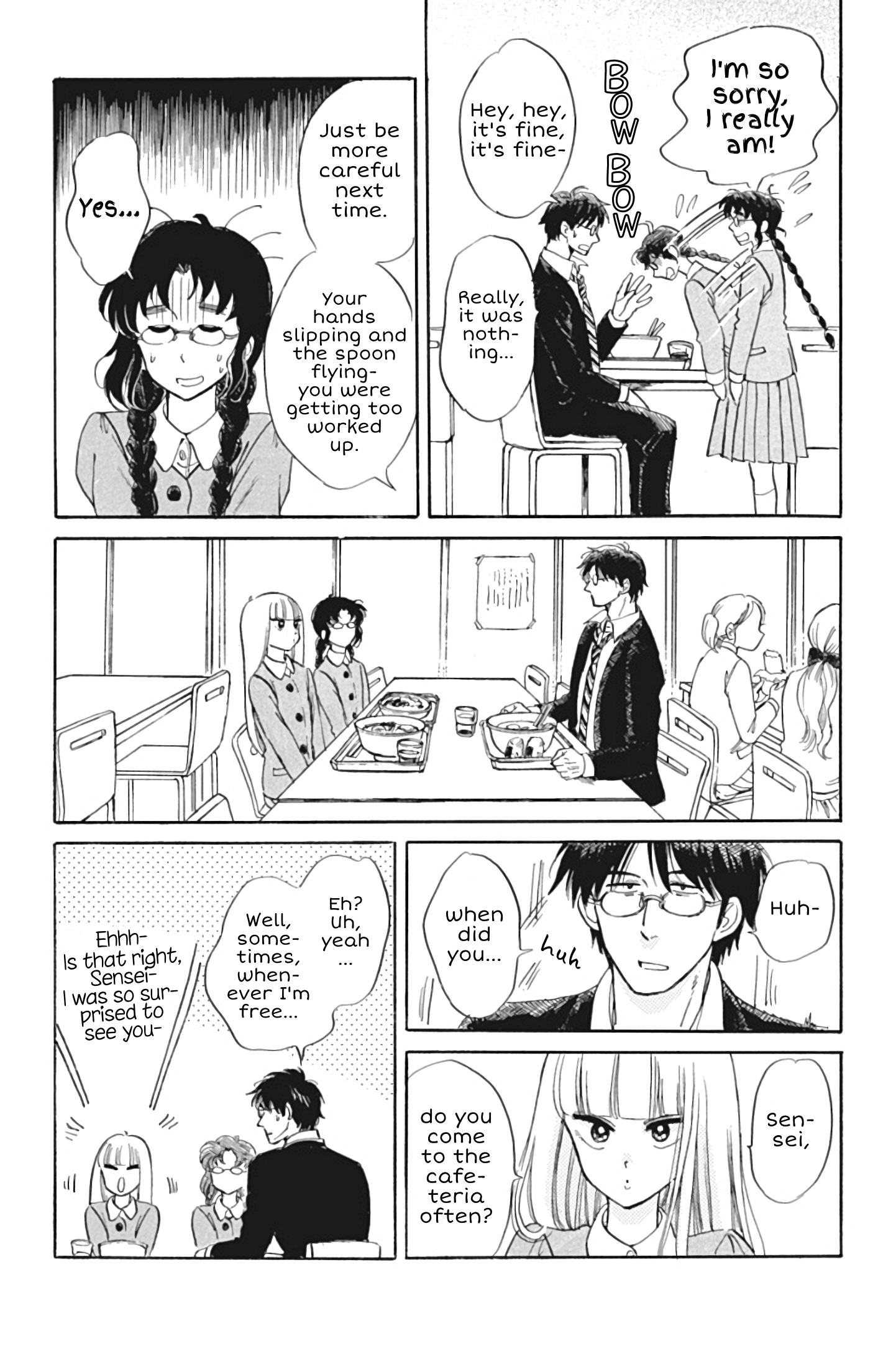 Shiota-Sensei To Amai-Chan - Chapter 27: Cafeteria