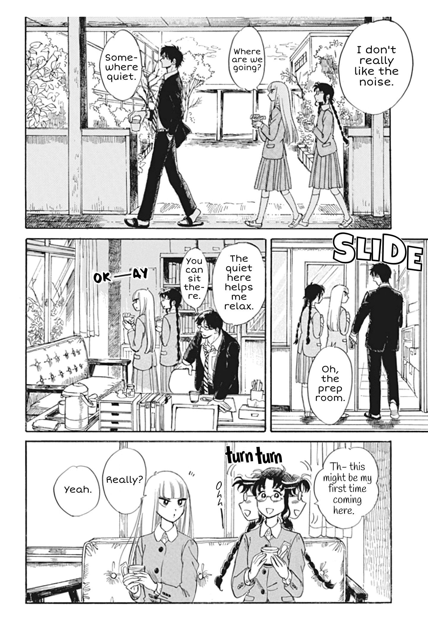 Shiota-Sensei To Amai-Chan - Chapter 27: Cafeteria