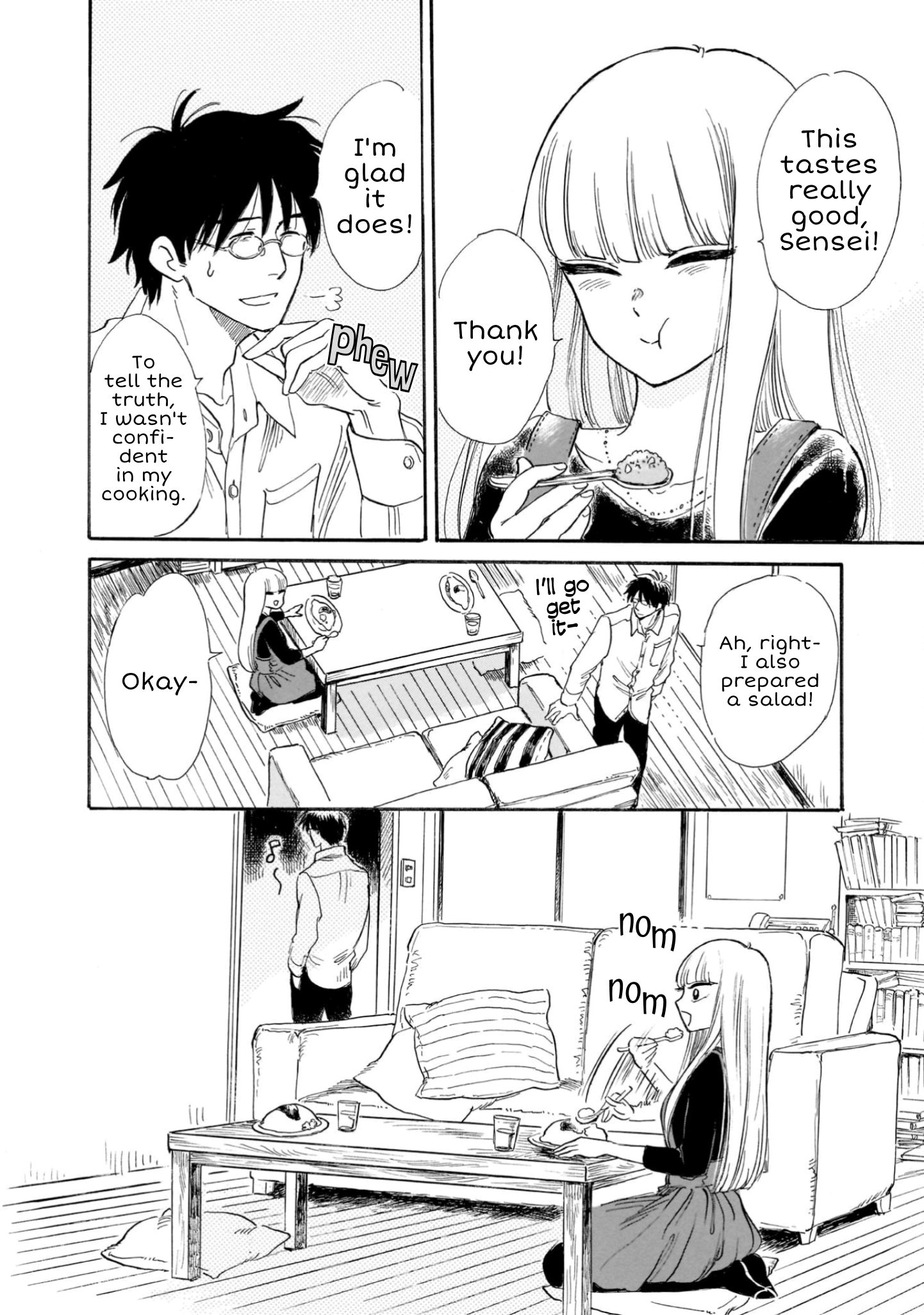 Shiota-Sensei To Amai-Chan - Chapter 21: Cup Ramen