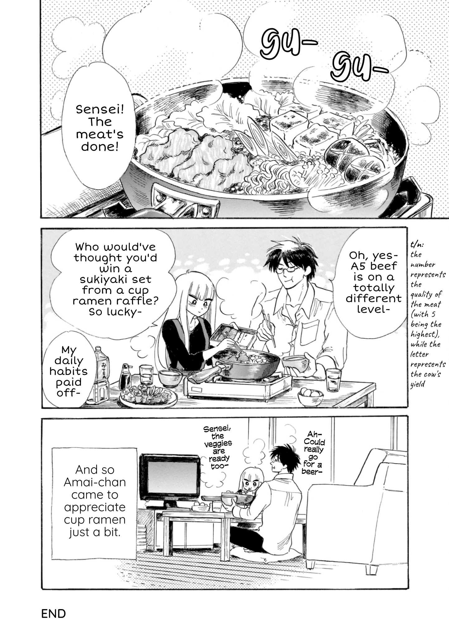 Shiota-Sensei To Amai-Chan - Chapter 21: Cup Ramen