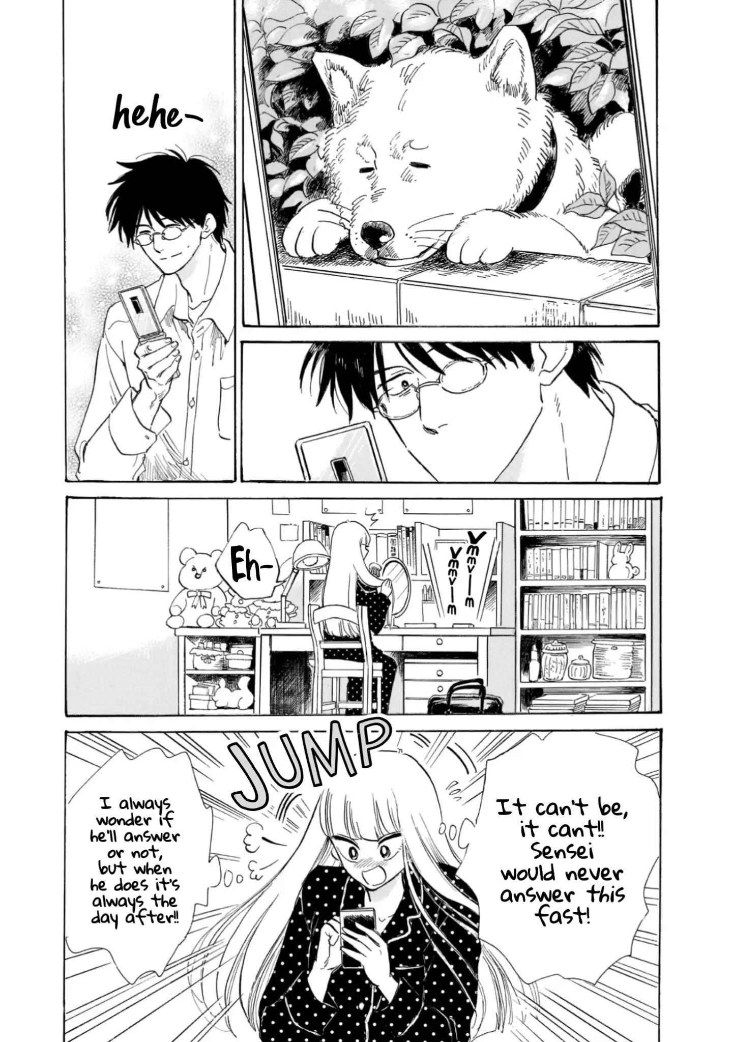 Shiota-Sensei To Amai-Chan - Chapter 16: Staying Up Late