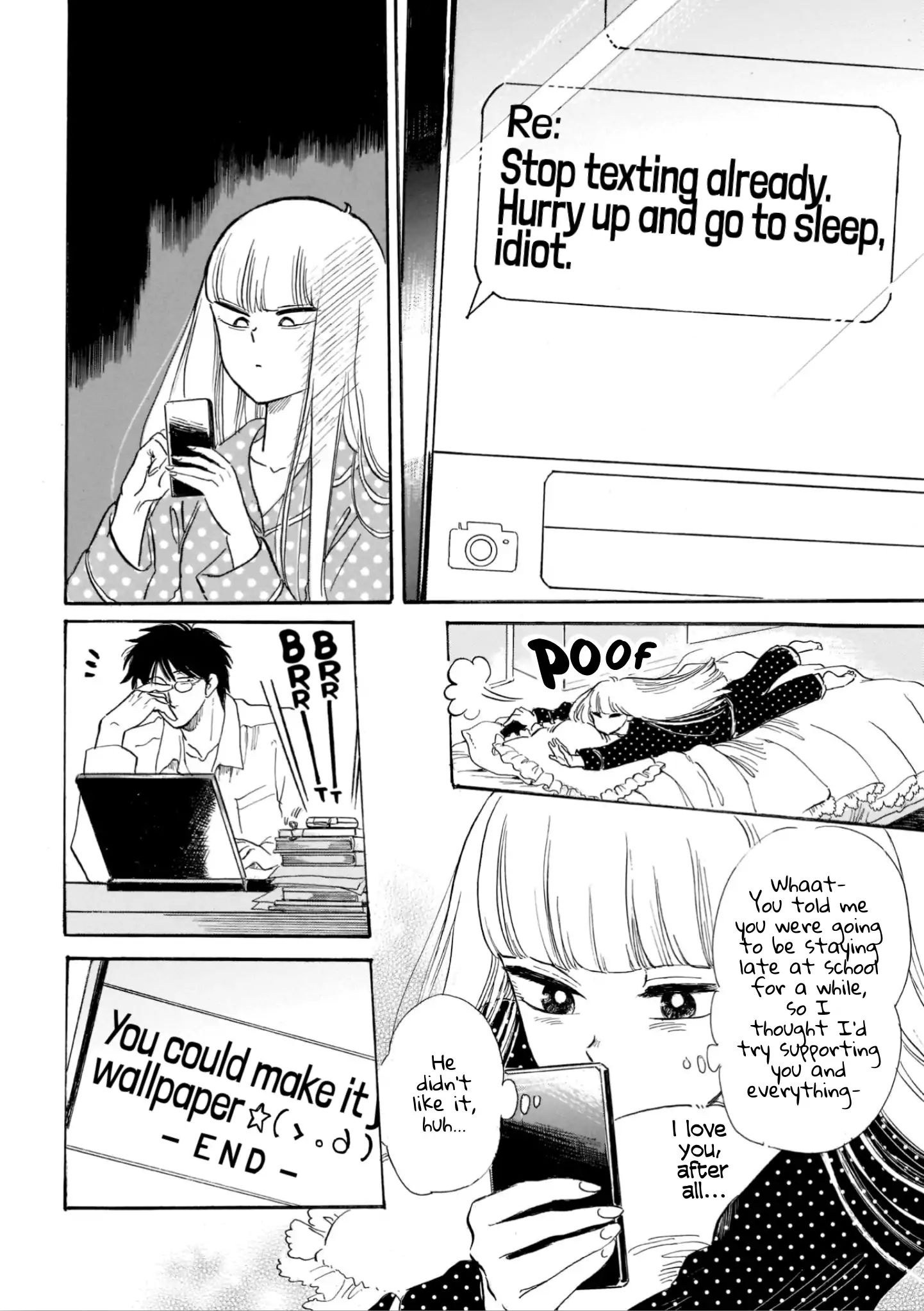 Shiota-Sensei To Amai-Chan - Chapter 16: Staying Up Late