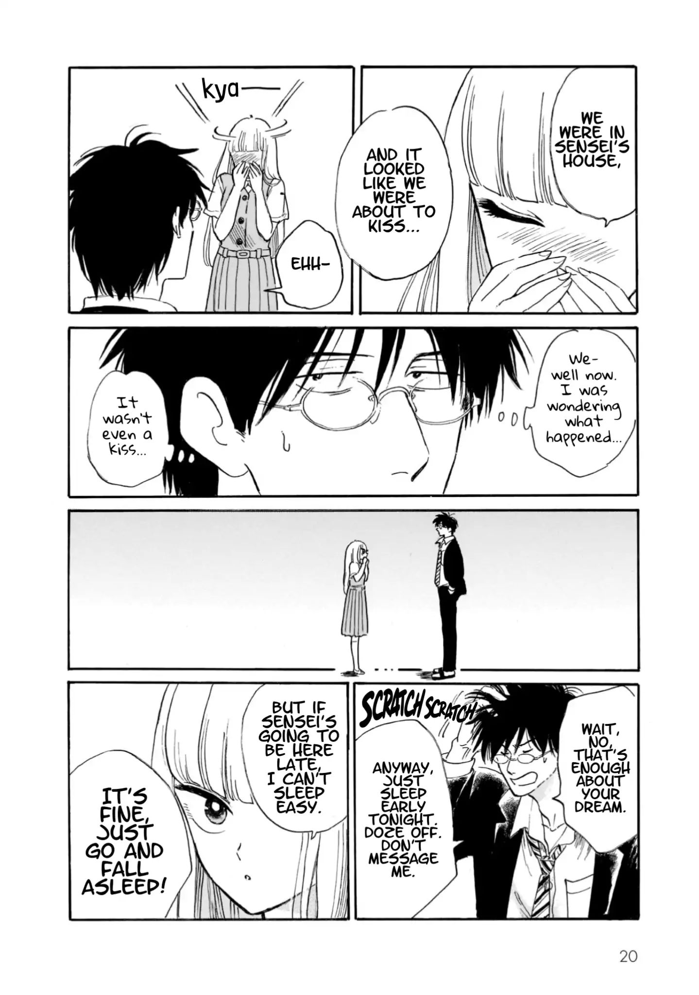 Shiota-Sensei To Amai-Chan - Chapter 16: Staying Up Late