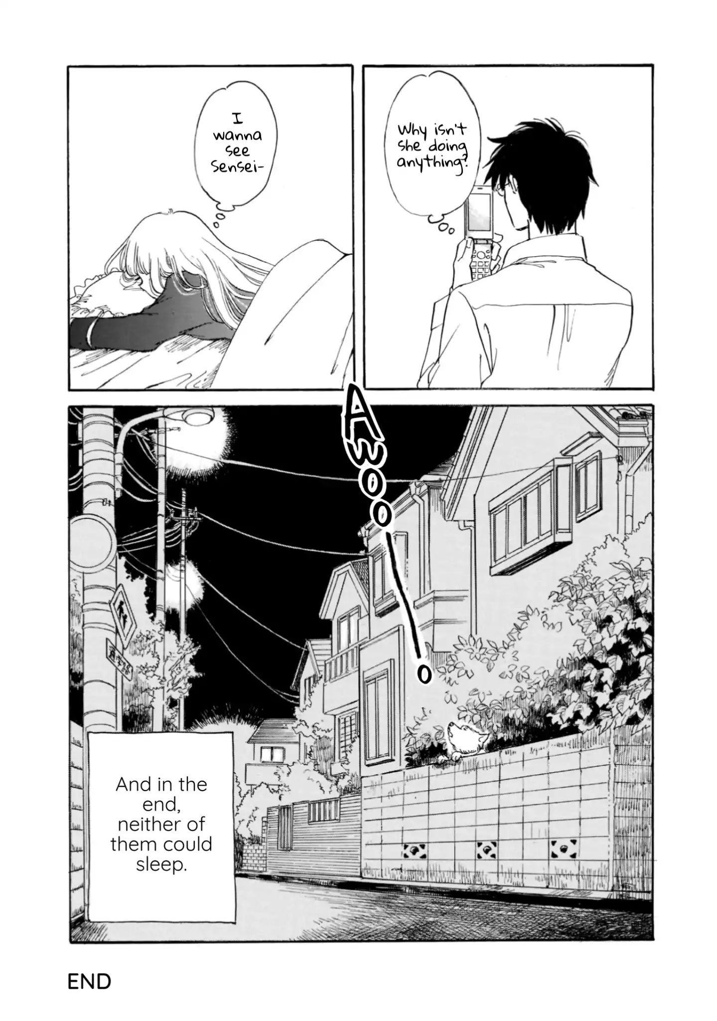 Shiota-Sensei To Amai-Chan - Chapter 16: Staying Up Late