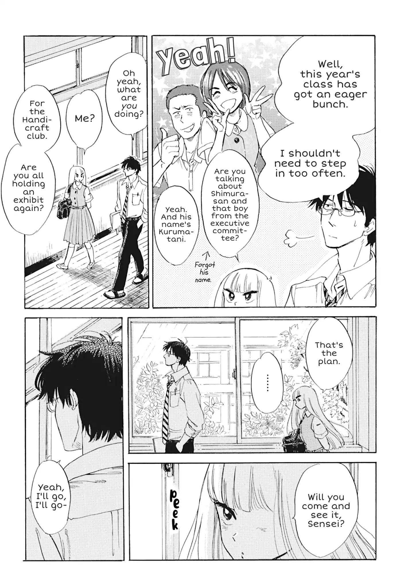 Shiota-Sensei To Amai-Chan - Chapter 28: Preparation