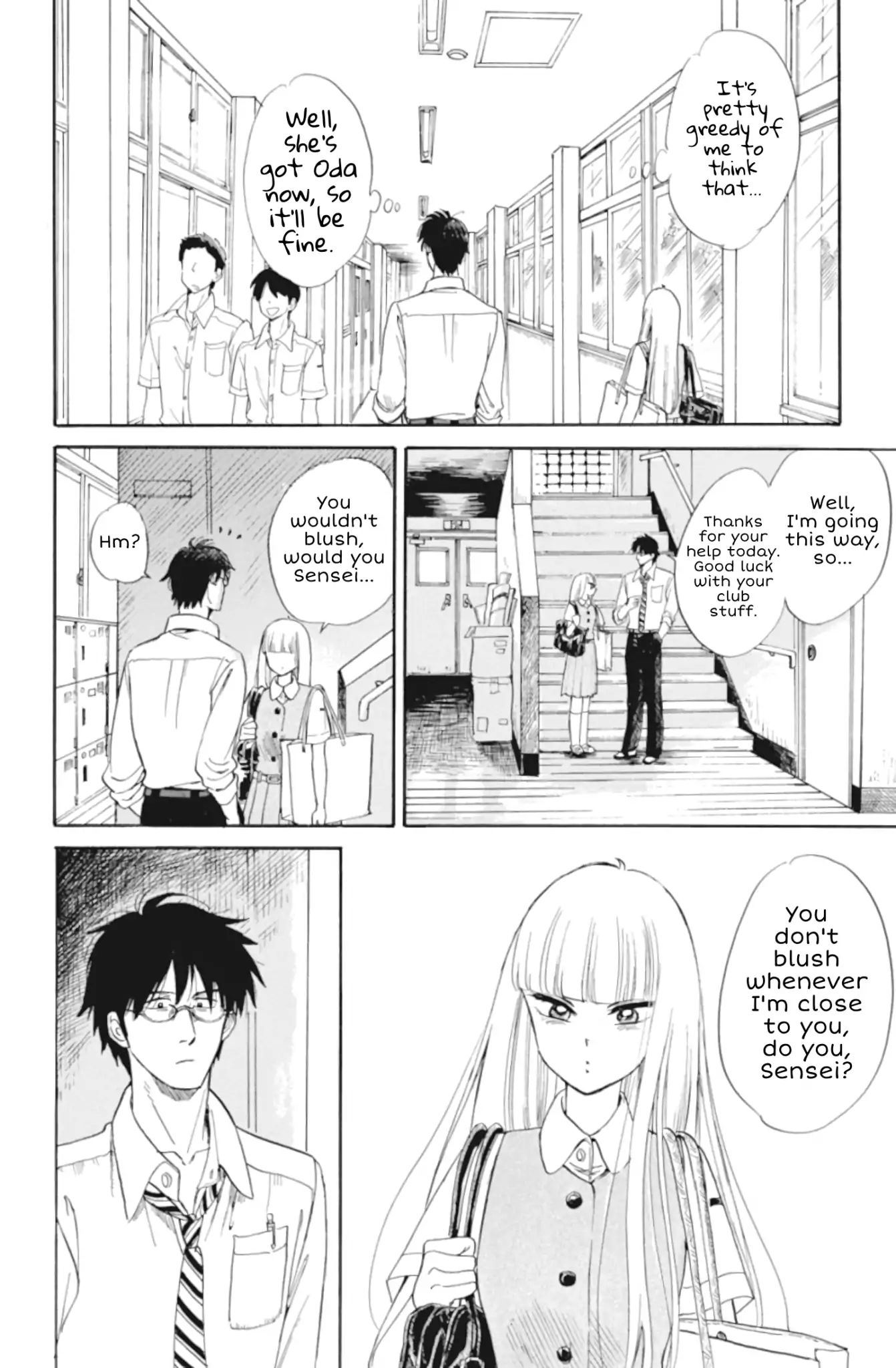 Shiota-Sensei To Amai-Chan - Chapter 30: Measurements