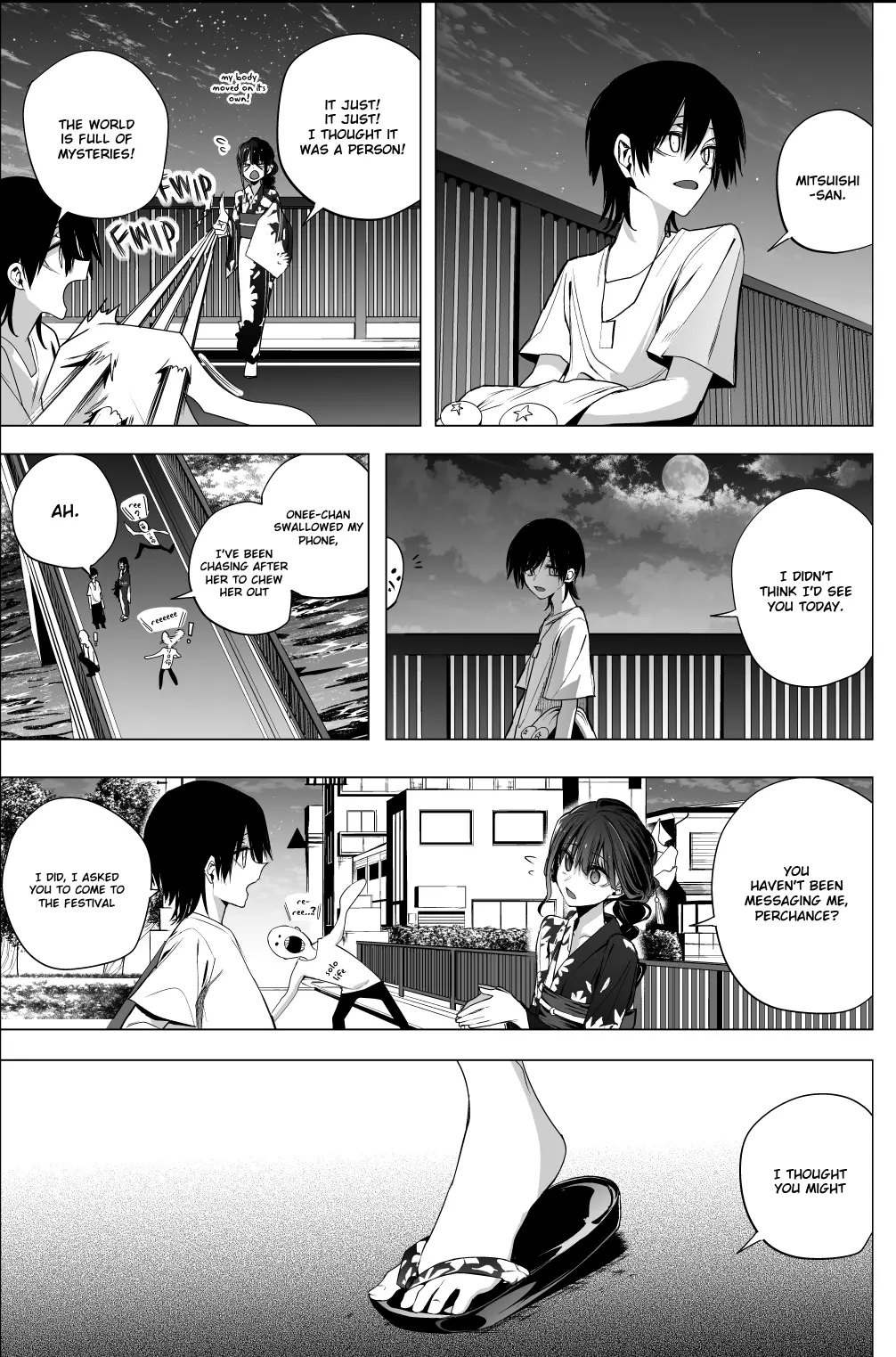 Mitsuishi-San Is Being Weird This Year - Chapter 35