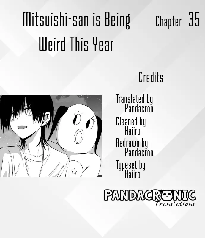 Mitsuishi-San Is Being Weird This Year - Chapter 35