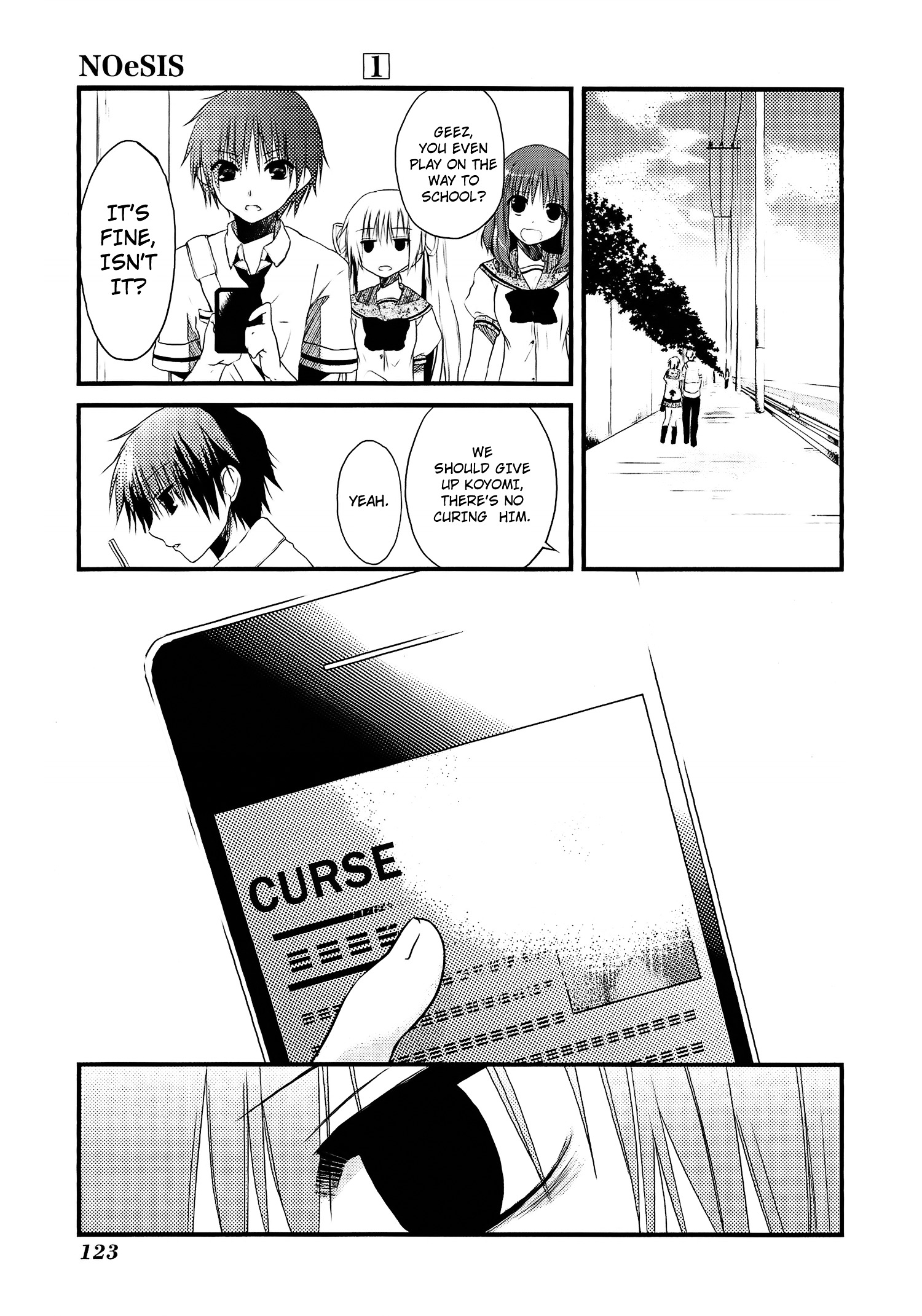 Noesis - Uso O Tsuita Kioku No Monogatari - Vol.1 Chapter 3 : 「The Cursed Ones」