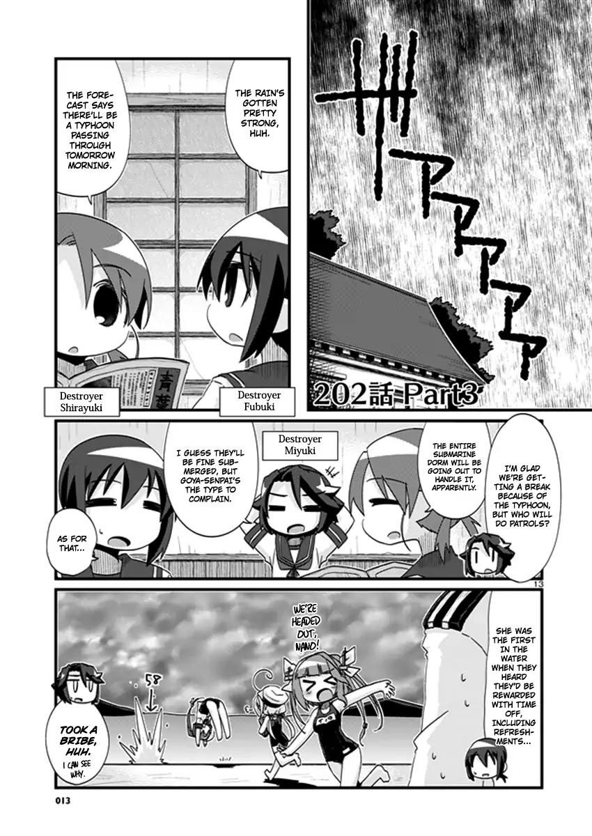 Kantai Collection - Kankore - 4-Koma Comic - Fubuki, Ganbarimasu! - Chapter 202