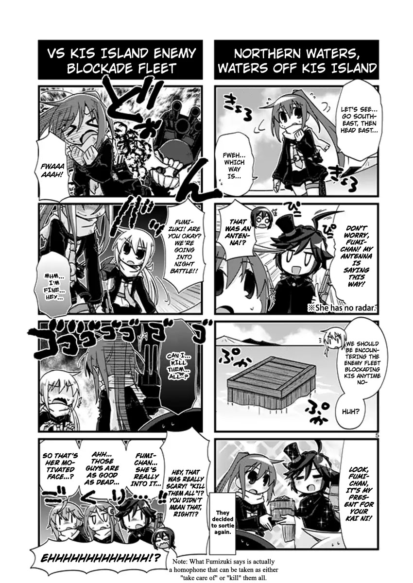 Kantai Collection - Kankore - 4-Koma Comic - Fubuki, Ganbarimasu! - Chapter 201