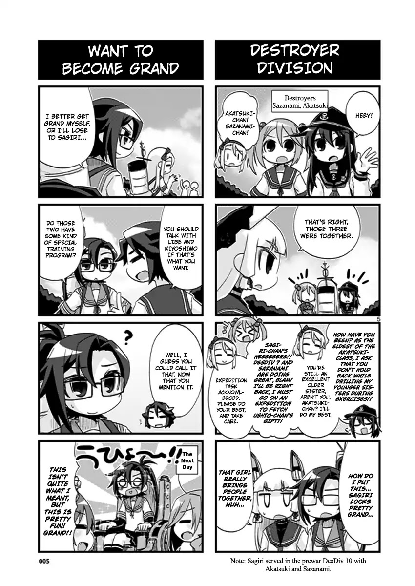 Kantai Collection - Kankore - 4-Koma Comic - Fubuki, Ganbarimasu! - Chapter 196