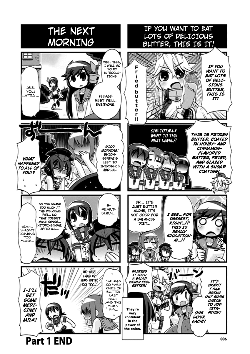 Kantai Collection - Kankore - 4-Koma Comic - Fubuki, Ganbarimasu! - Chapter 203