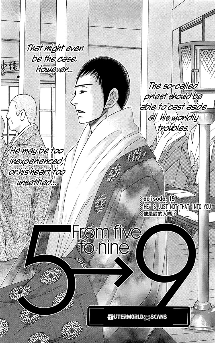 5-Ji Kara 9-Ji Made - Chapter 19: He's Just Not That Into You