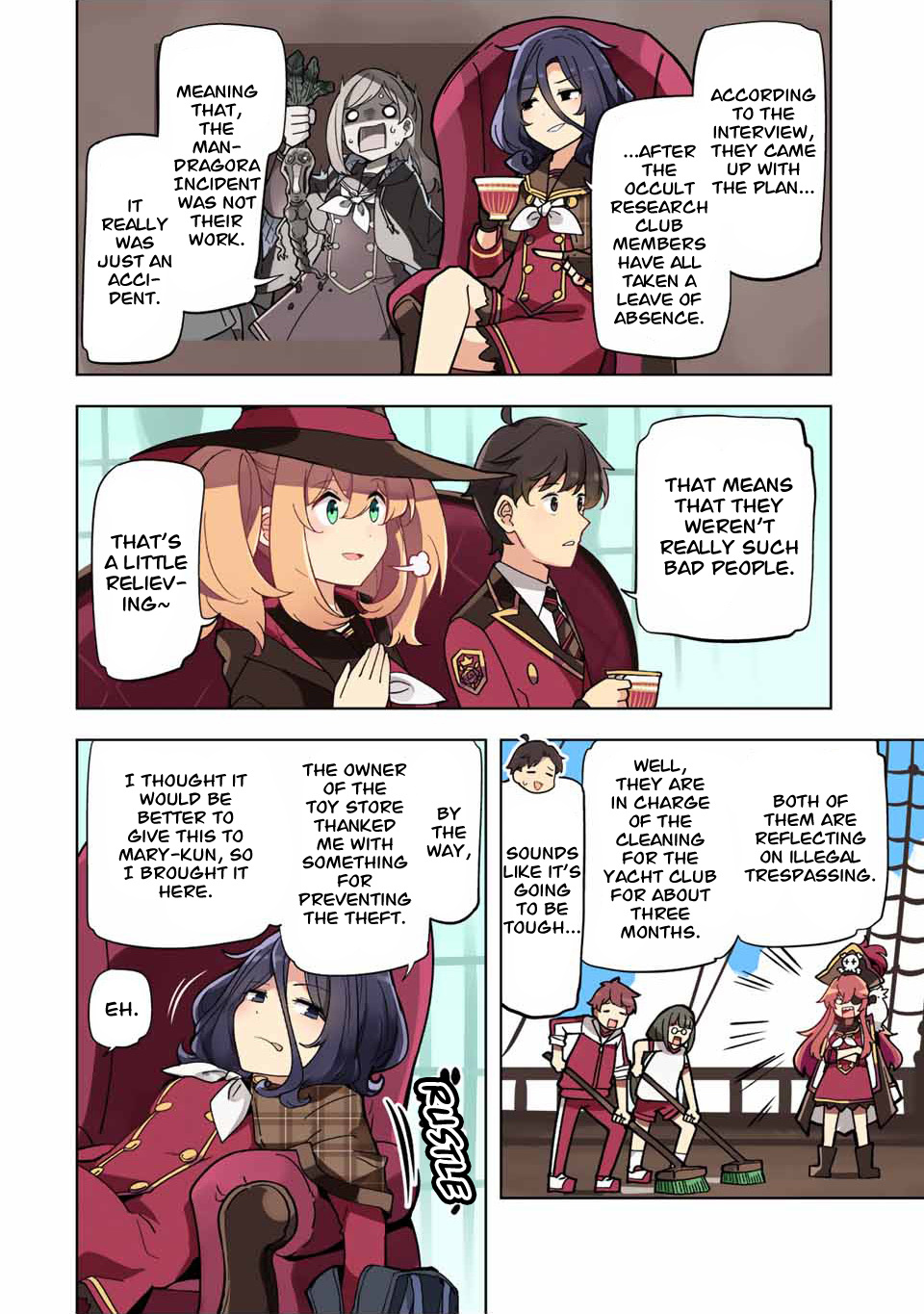 Queen's Academy - Vol.1 Chapter 16: Her Majesty's Great Detective (Resolution)