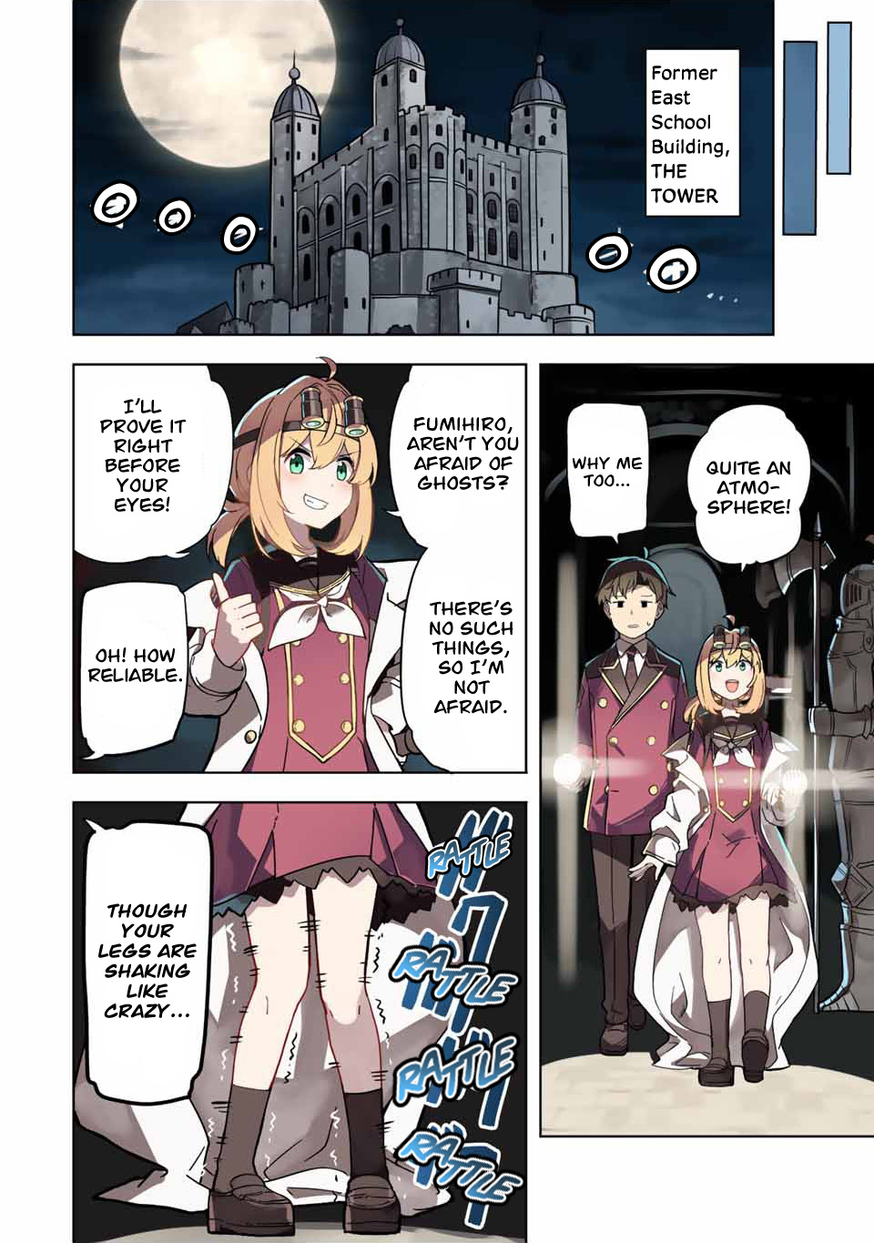 Queen's Academy - Vol.1 Chapter 13: Her Majesty's Haunted Mansion