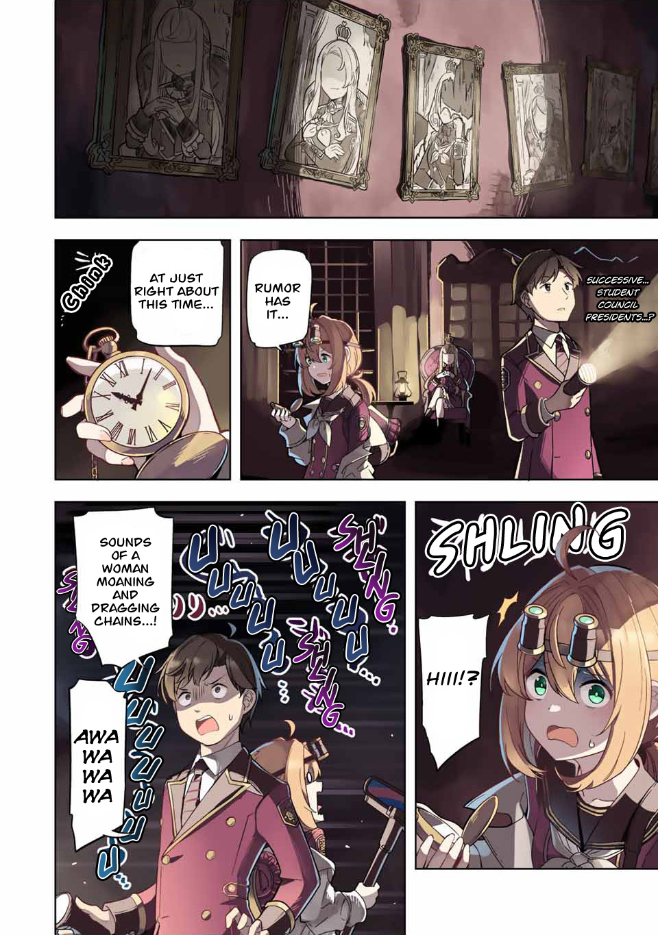 Queen's Academy - Vol.1 Chapter 13: Her Majesty's Haunted Mansion