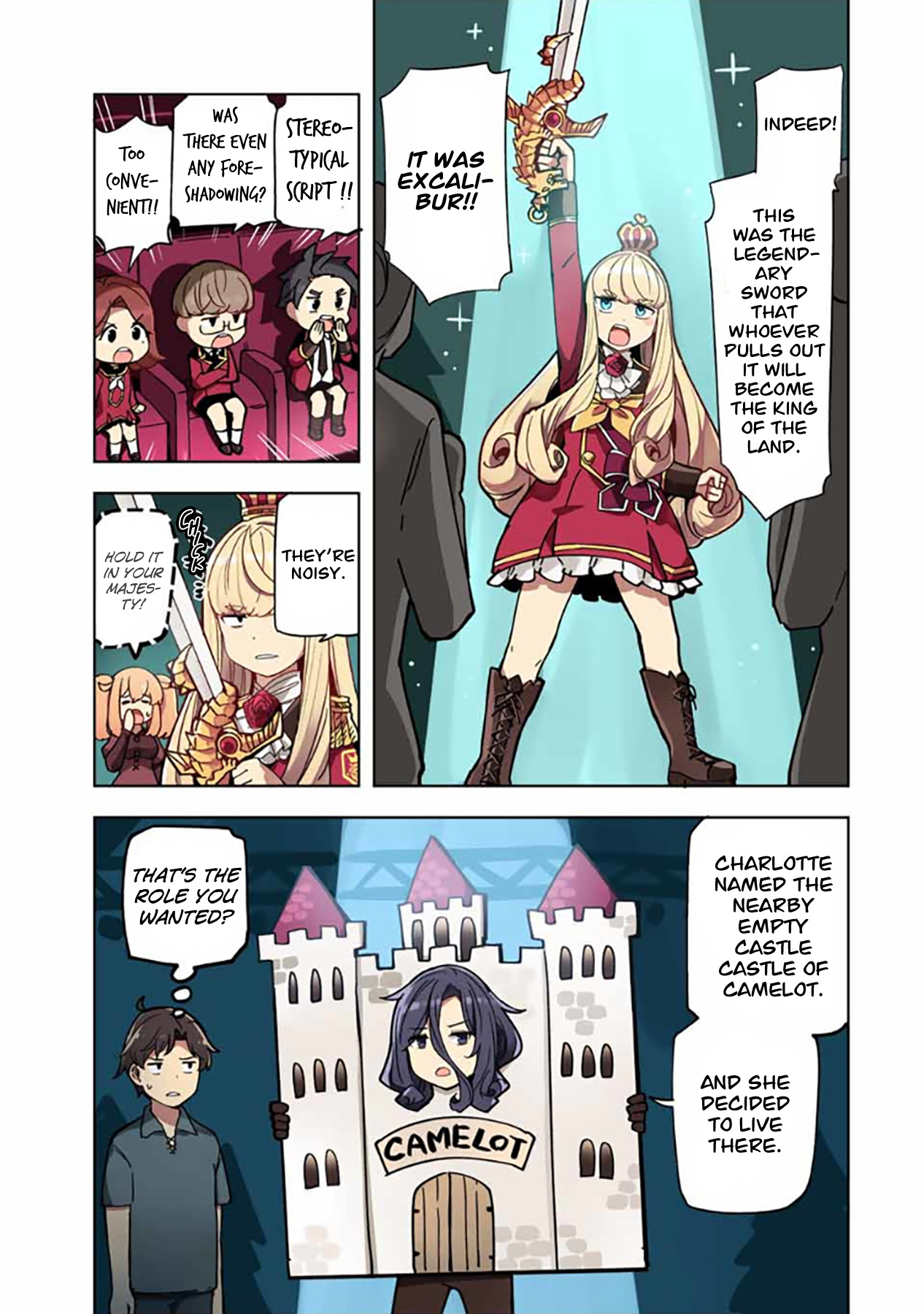 Queen's Academy - Vol.3 Chapter 19: Her Majesty's Legend Of The Holy Grail