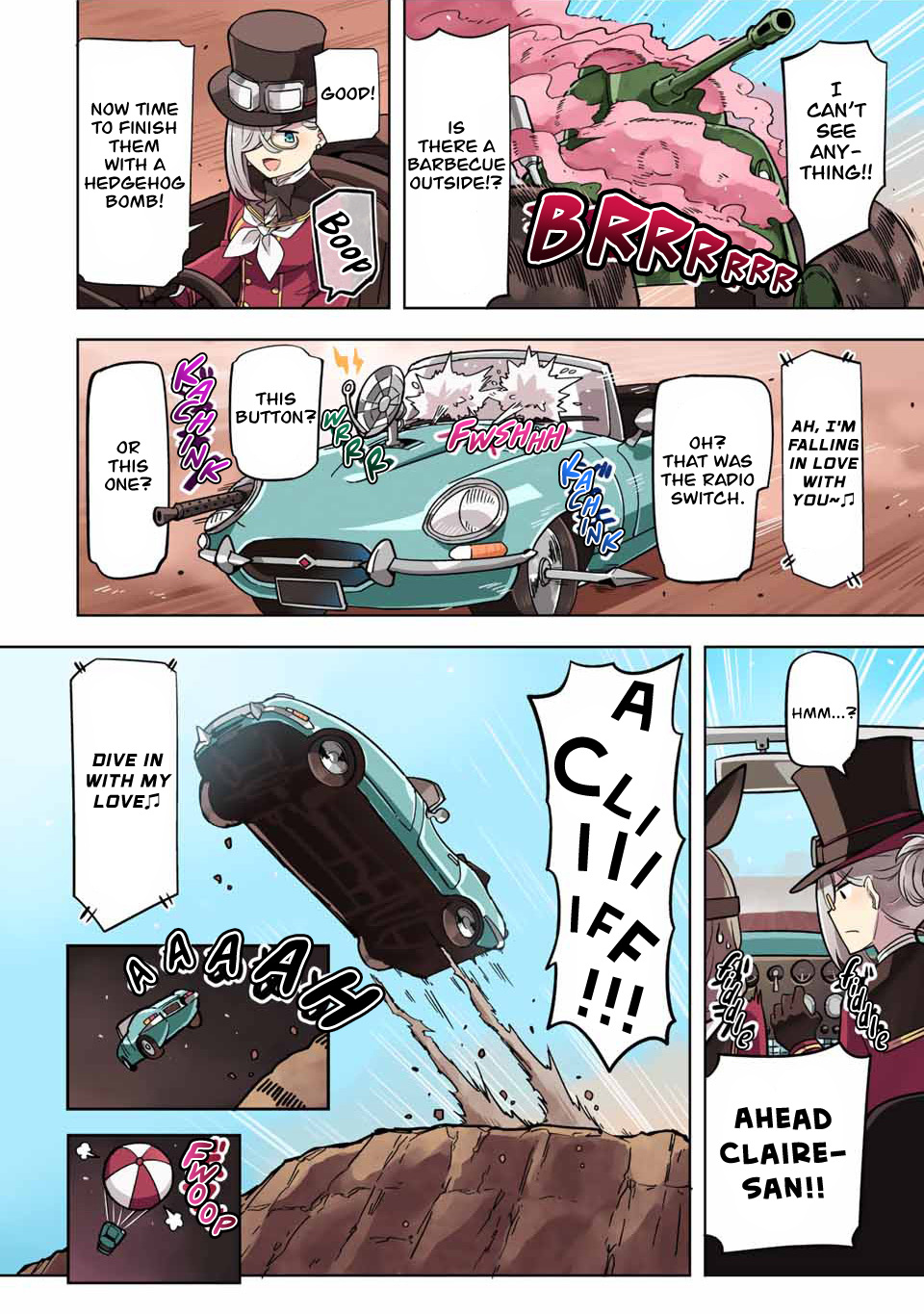 Queen's Academy - Vol.1 Chapter 11: Her Majesty's Chitty Chitty ☆ Death Road (Part 1)