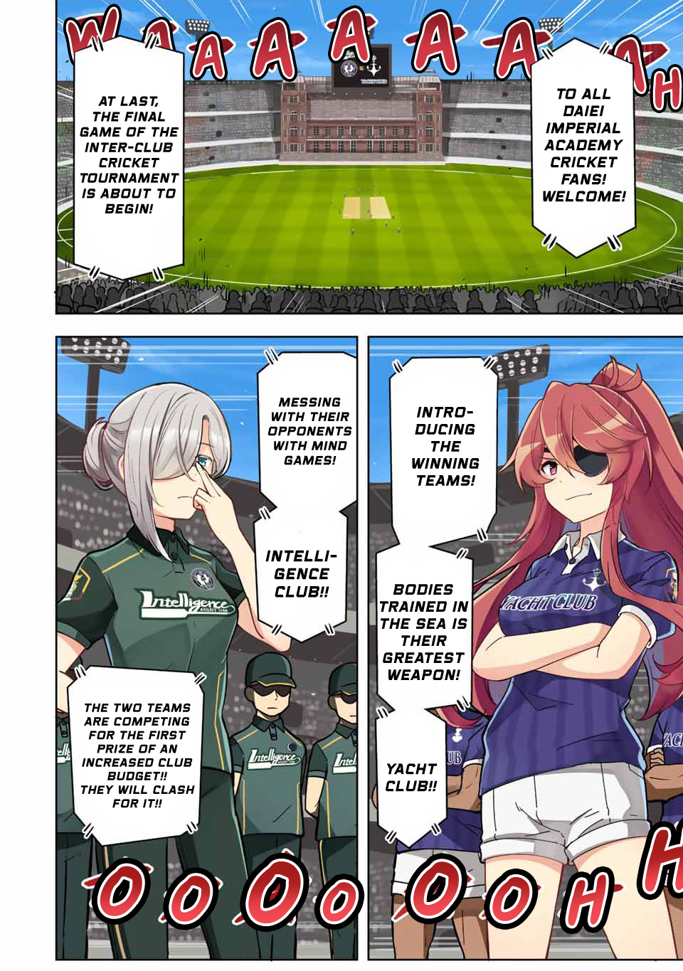 Queen's Academy - Vol.1 Chapter 14: Her Majesty's Out To The Ballpark!