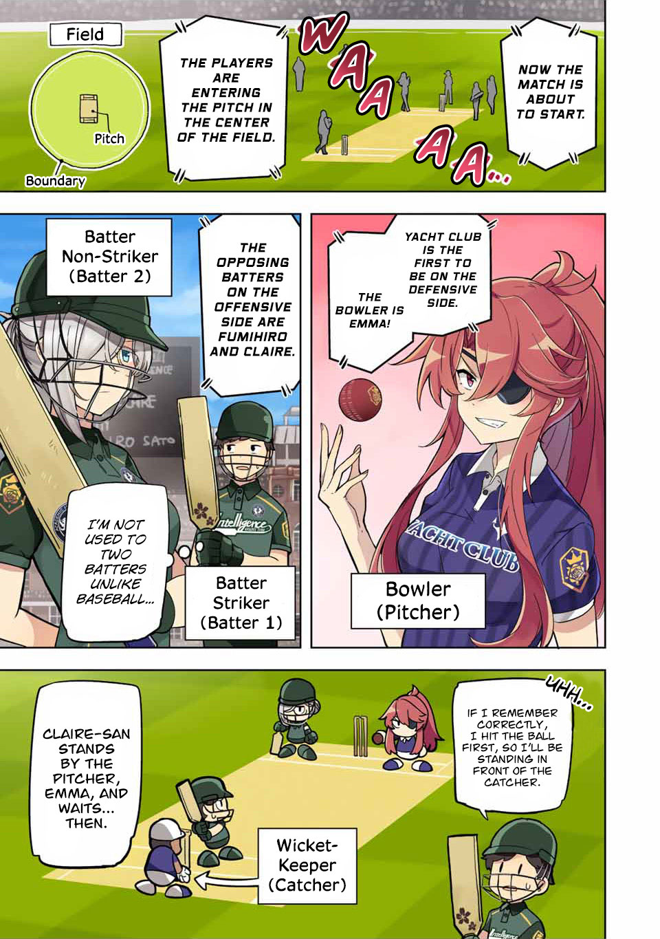 Queen's Academy - Vol.1 Chapter 14: Her Majesty's Out To The Ballpark!