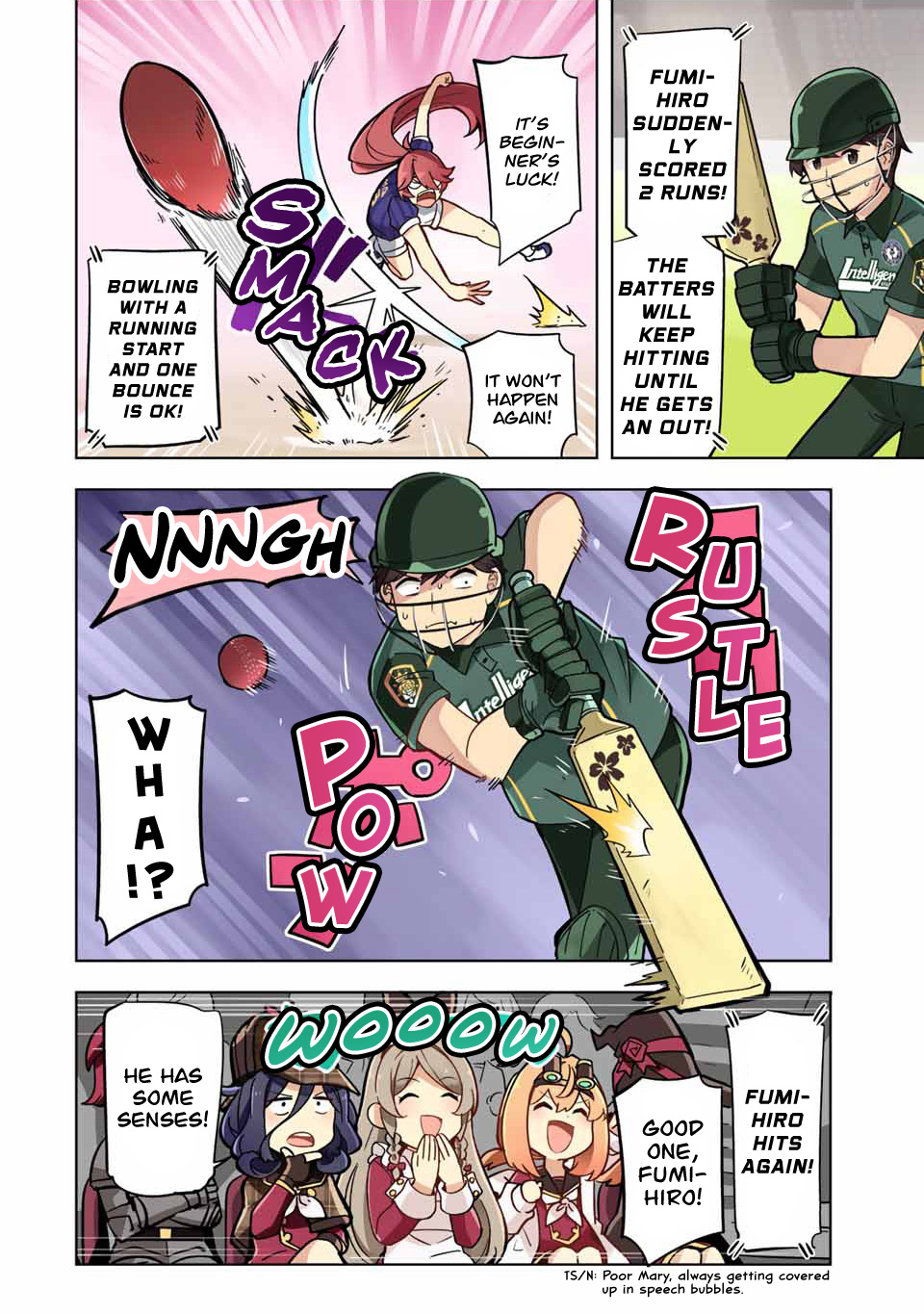 Queen's Academy - Vol.1 Chapter 14: Her Majesty's Out To The Ballpark!