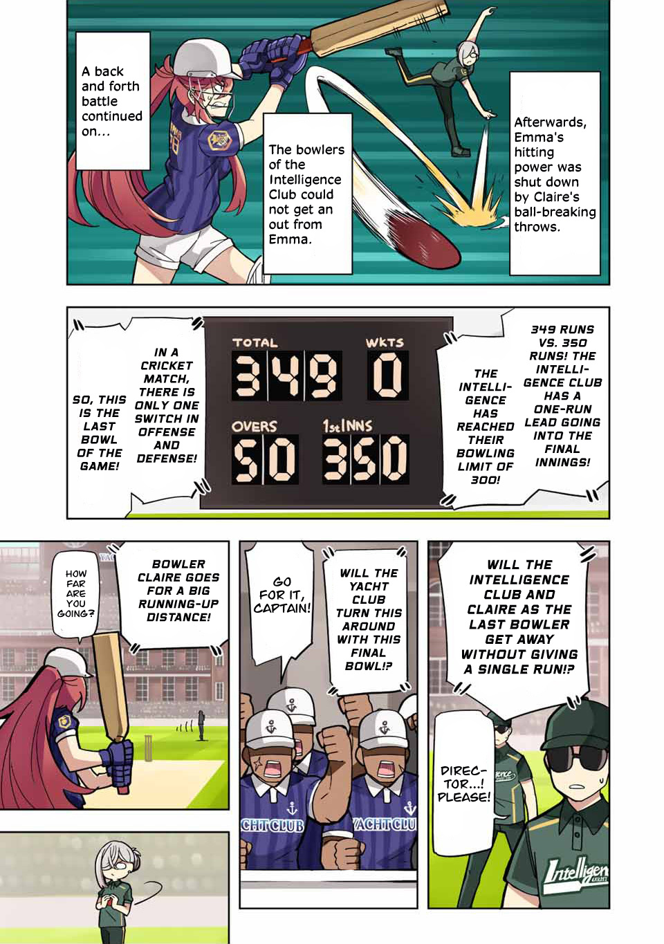 Queen's Academy - Vol.1 Chapter 14: Her Majesty's Out To The Ballpark!