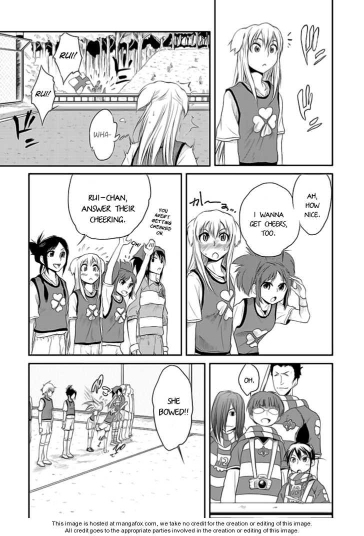 Kettama! - Shuukyuu Raiotto Girls - Chapter 004 : Kick Off