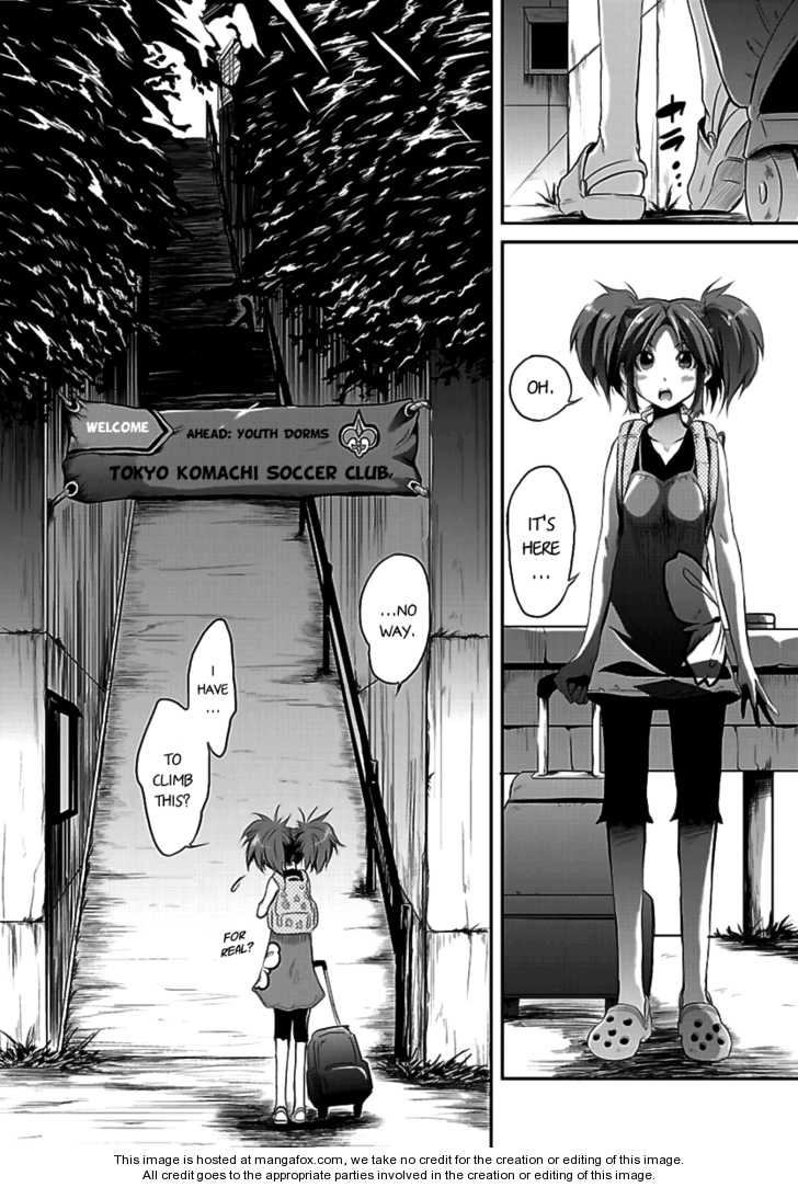 Kettama! - Shuukyuu Raiotto Girls - Chapter 001 : Blue-Eyed Girl