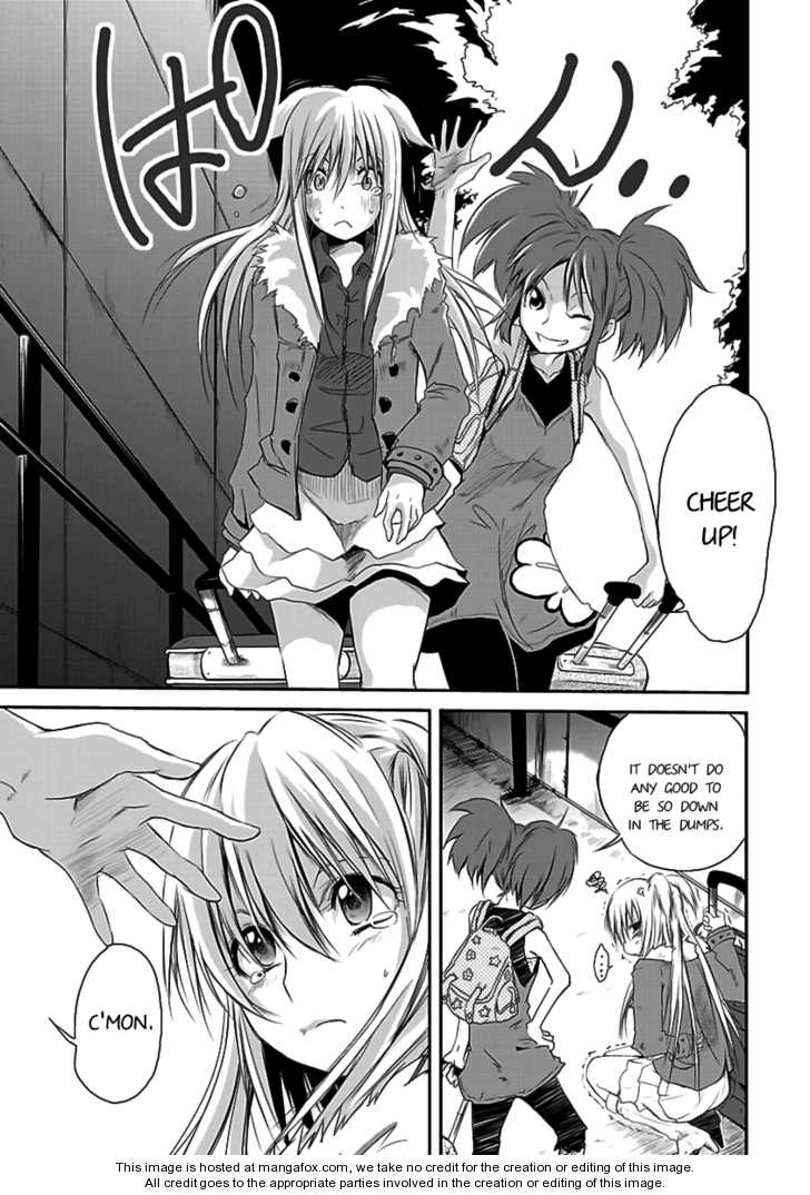 Kettama! - Shuukyuu Raiotto Girls - Chapter 001 : Blue-Eyed Girl