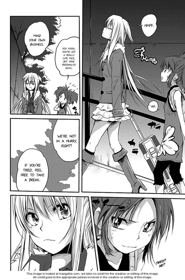 Kettama! - Shuukyuu Raiotto Girls - Chapter 001 : Blue-Eyed Girl