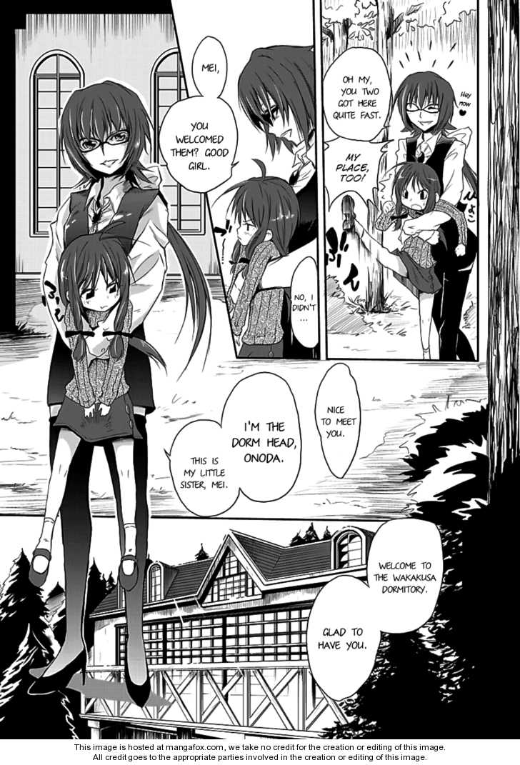 Kettama! - Shuukyuu Raiotto Girls - Chapter 001 : Blue-Eyed Girl