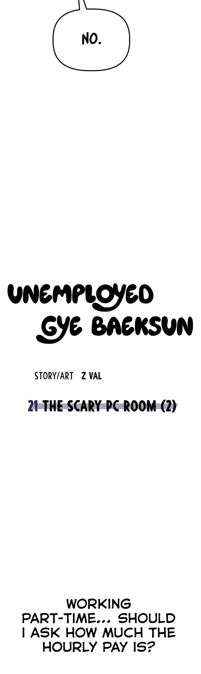 Unemployed Gye Baek Soon - Chapter 21: The Scary Pc Room [2]