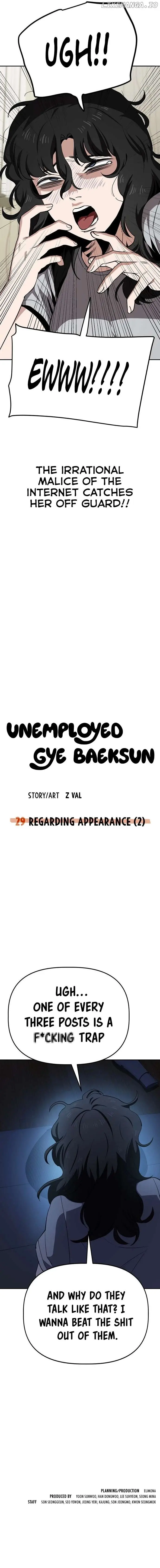 Unemployed Gye Baek Soon - Chapter 29