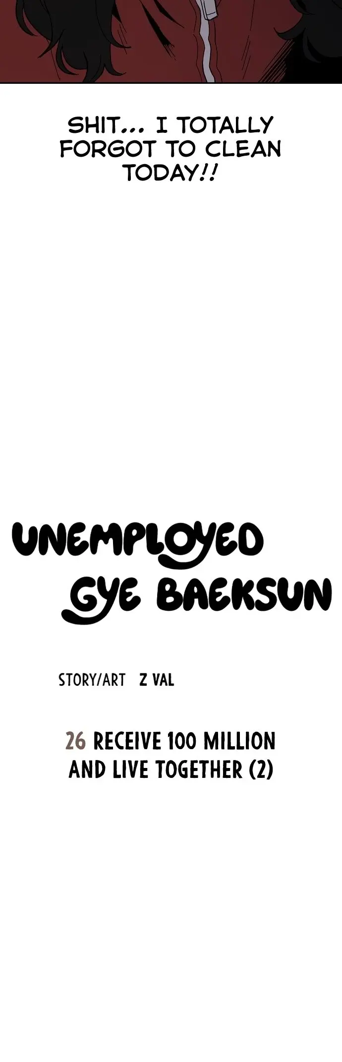 Unemployed Gye Baek Soon - Chapter 26: Recieve 100 Million And Live Together (2)