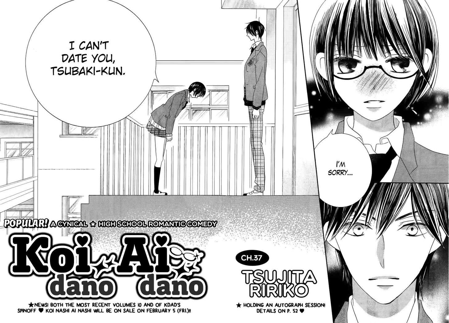 Koi Dano Ai Dano - Vol.10 Chapter 37