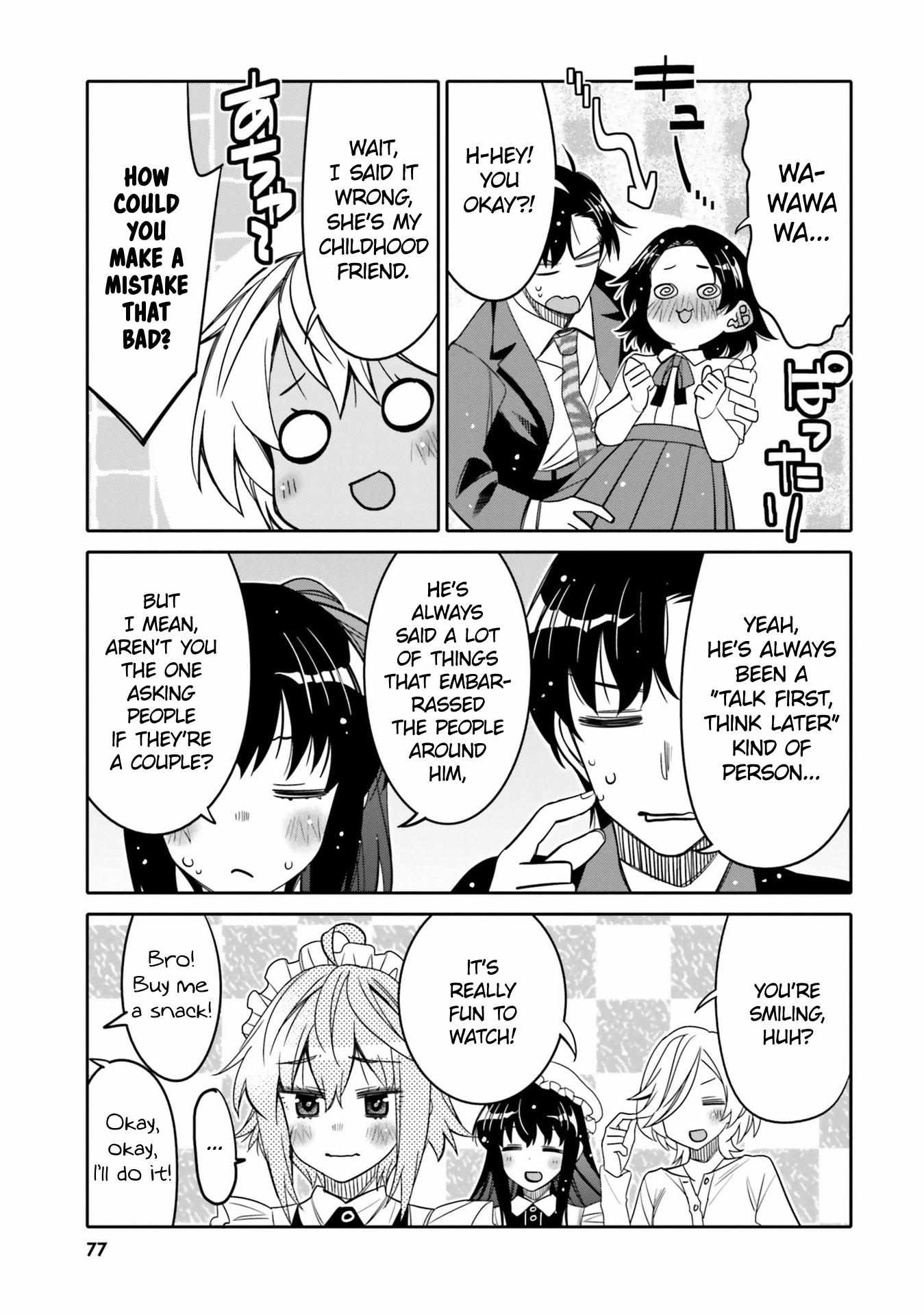 I Am Worried That My Childhood Friend Is Too Cute! - Chapter 22