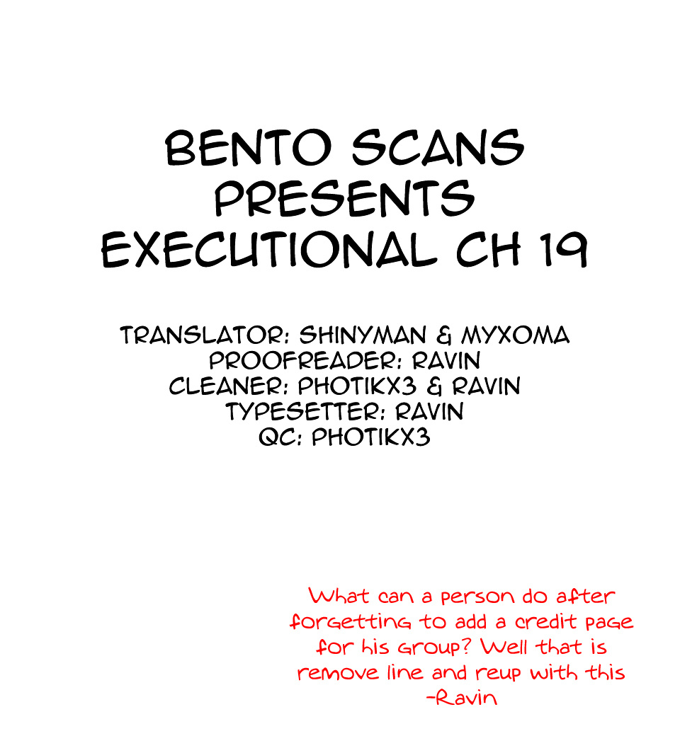 Executional - Vol.3 Chapter 19 : Finish