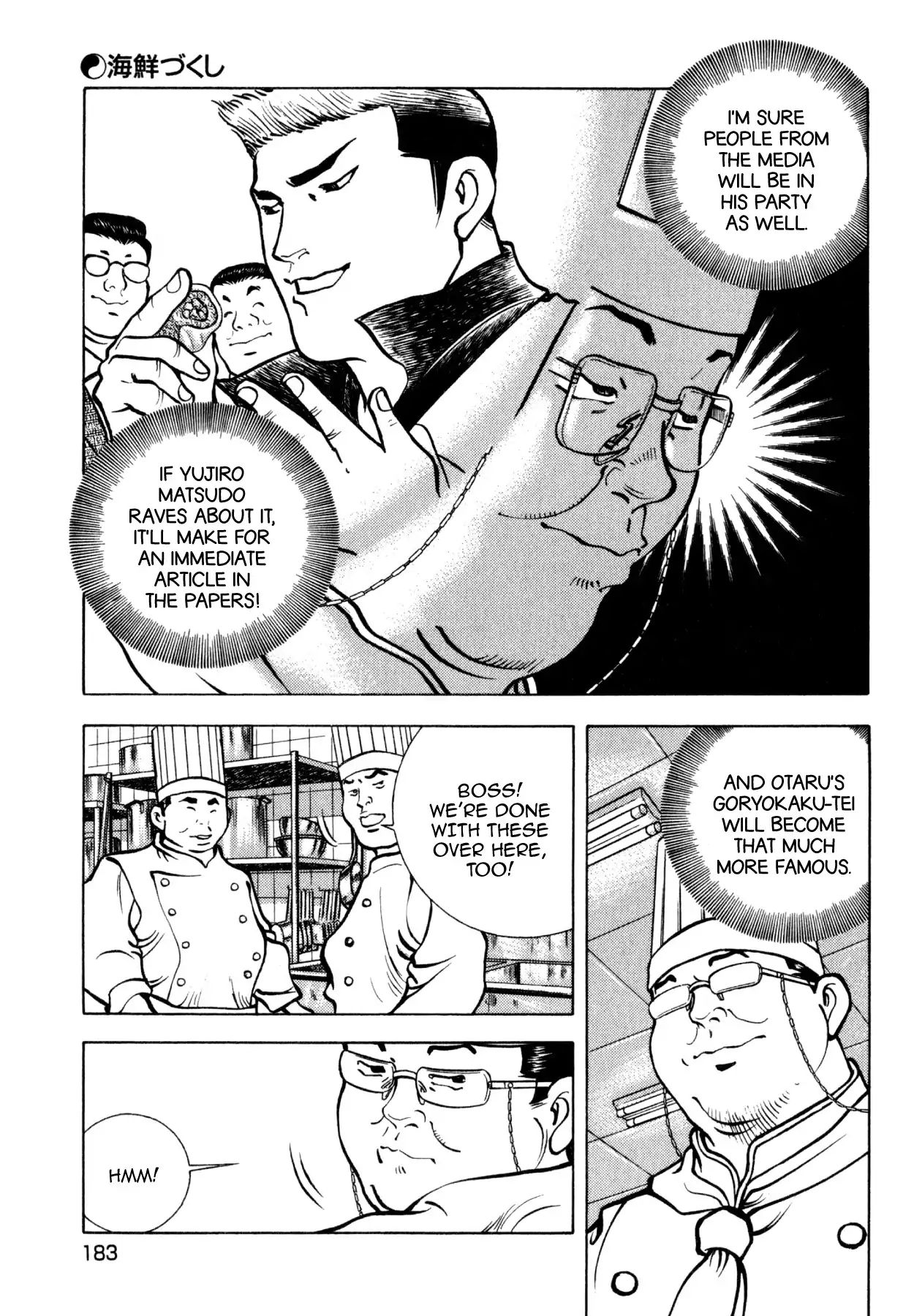 Shoku King - Vol.20 Chapter 184: All Sorts Of Seafood