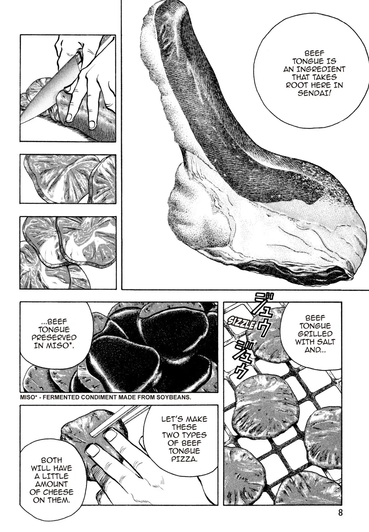 Shoku King - Chapter 116: Beef Tongue Pizza