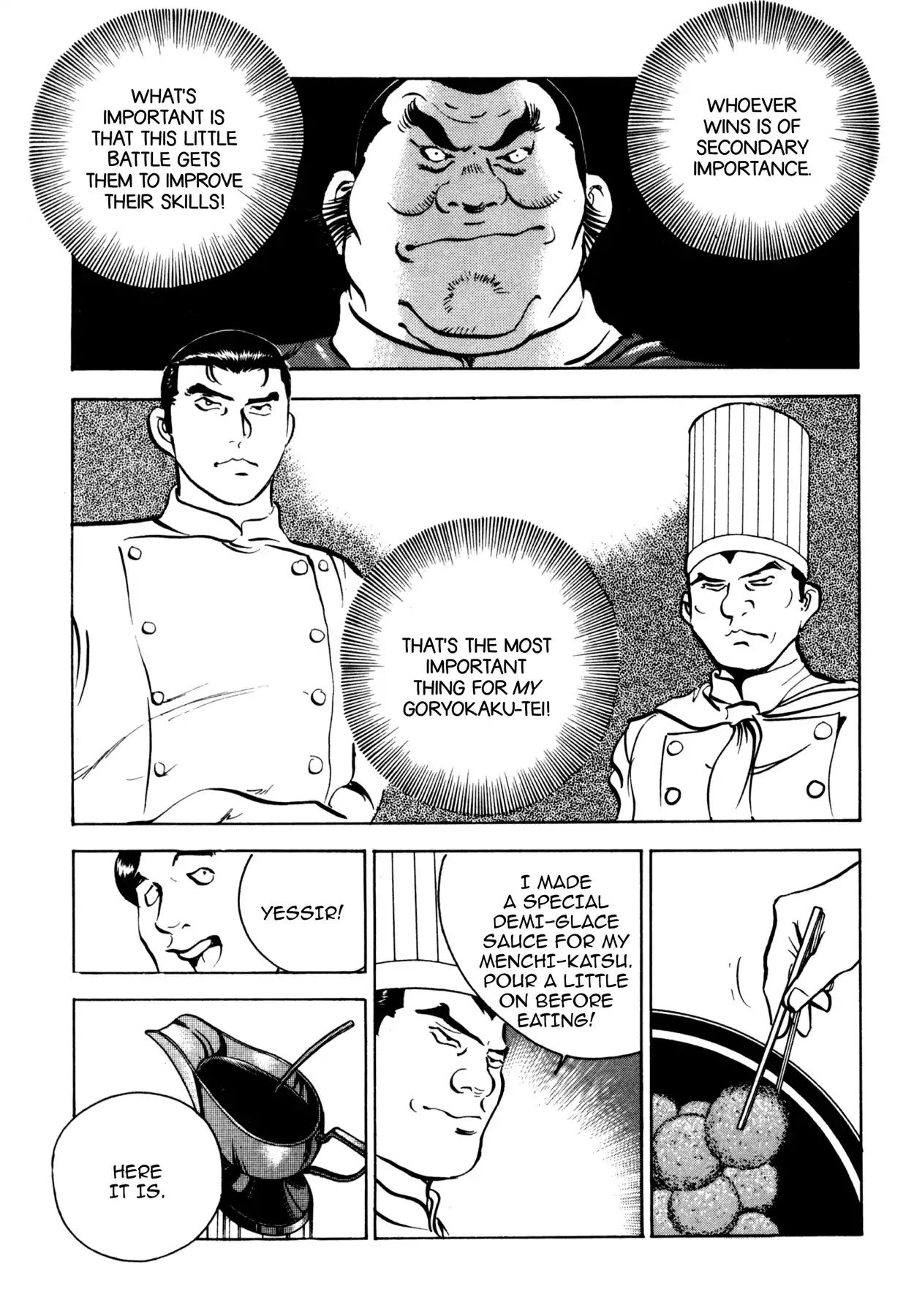 Shoku King - Vol.8 Chapter 66: The Staff Meal Cook-Off