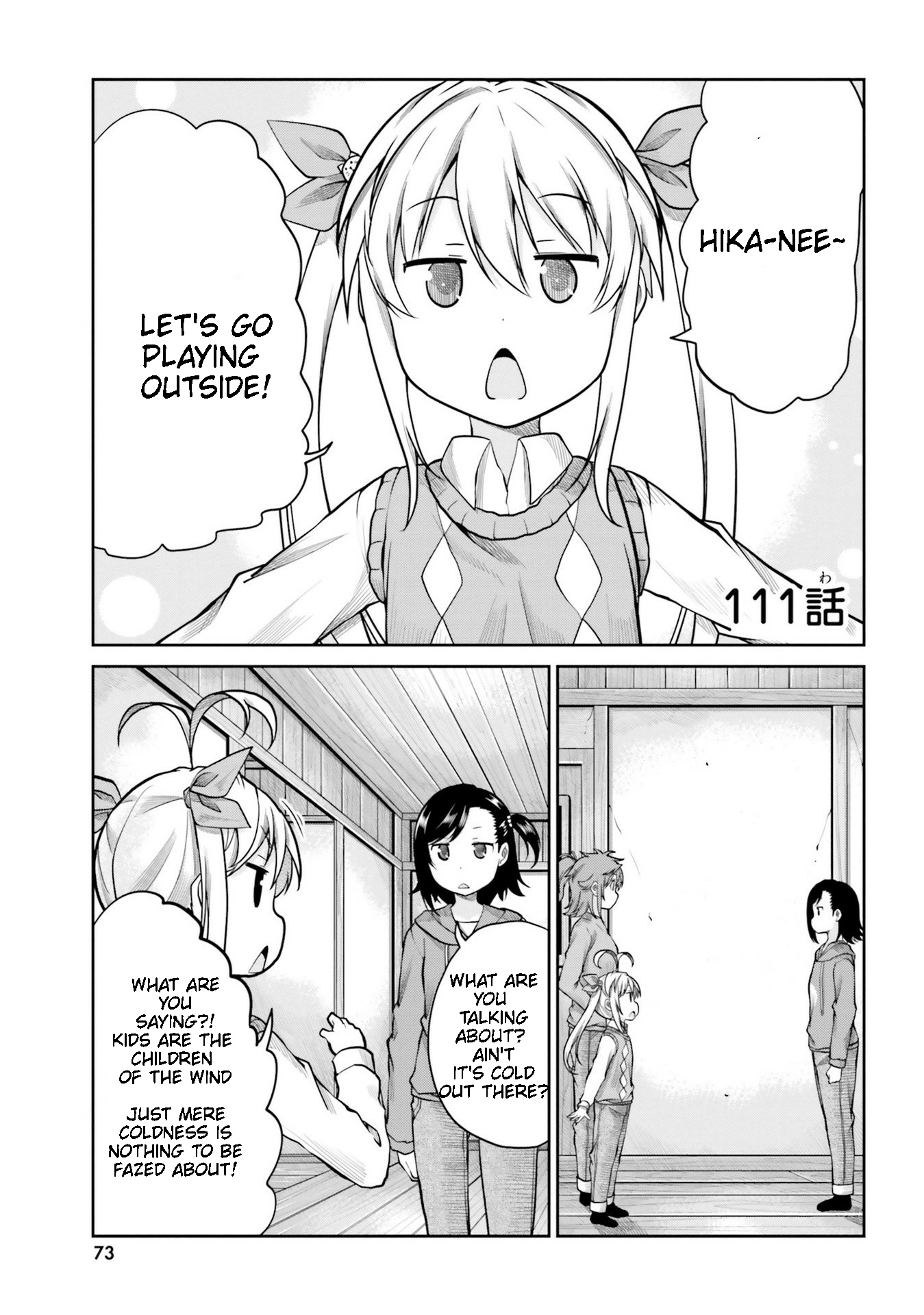 Non Non Biyori - Vol.15 Chapter 111