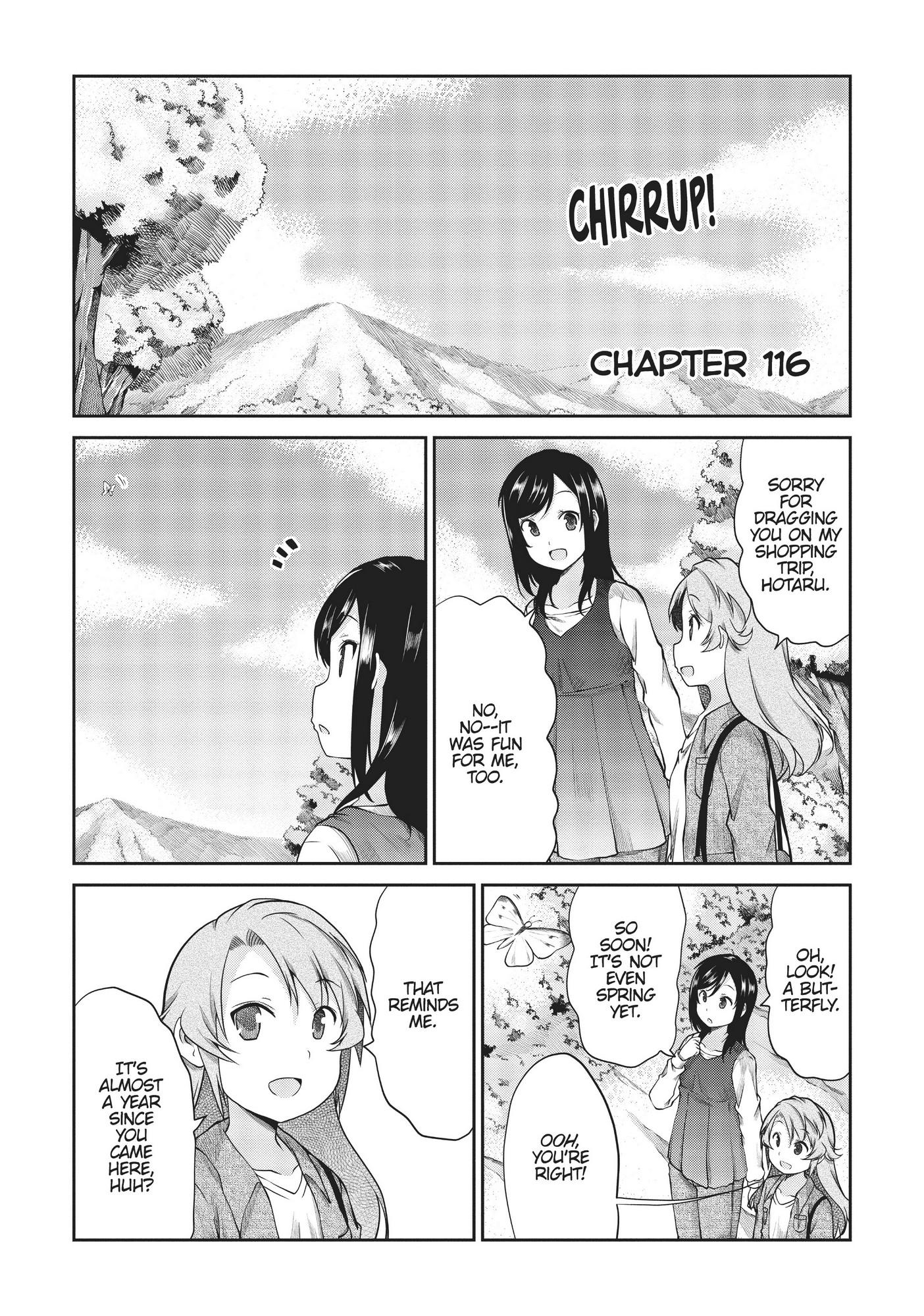 Non Non Biyori - Chapter 116